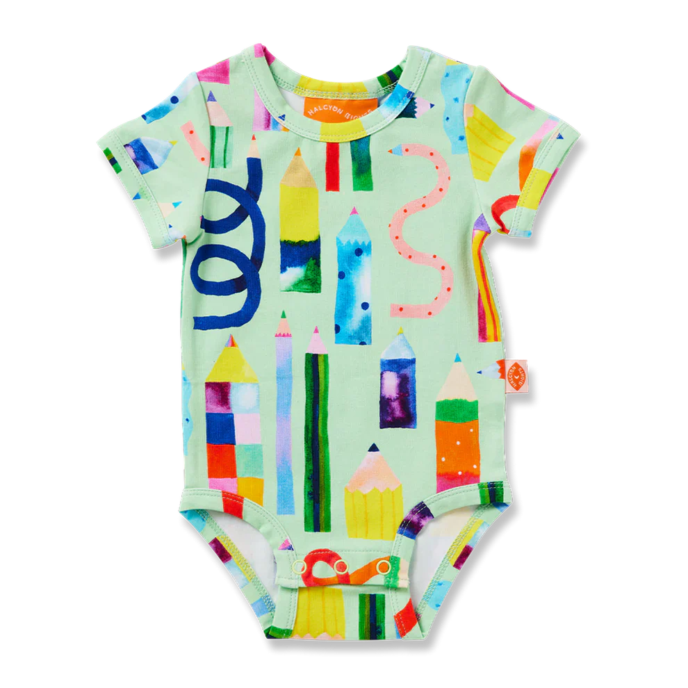 Scribble Squad Short Sleeve Bodysuit