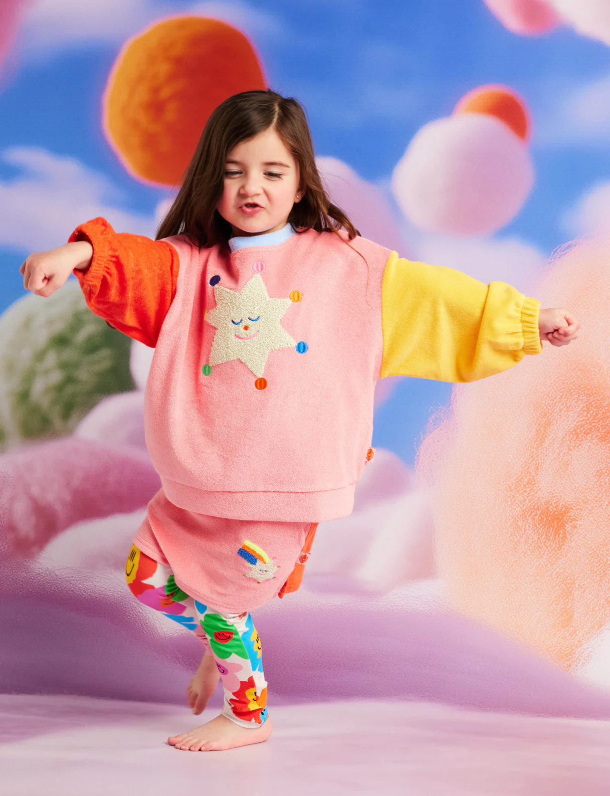 Stars Pink Terry Sweater - Image 3