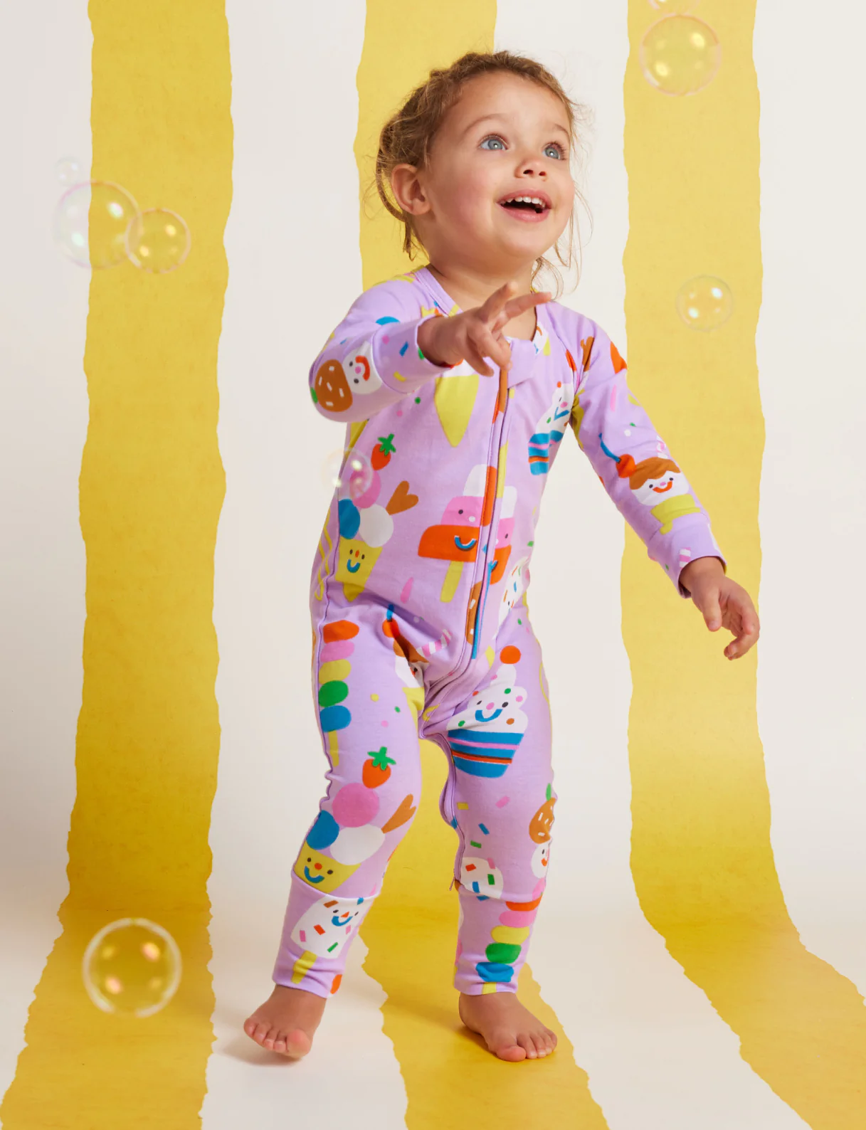 Halcyon Nights Sundae Funday Long Sleeve Zipsuit - Image 2