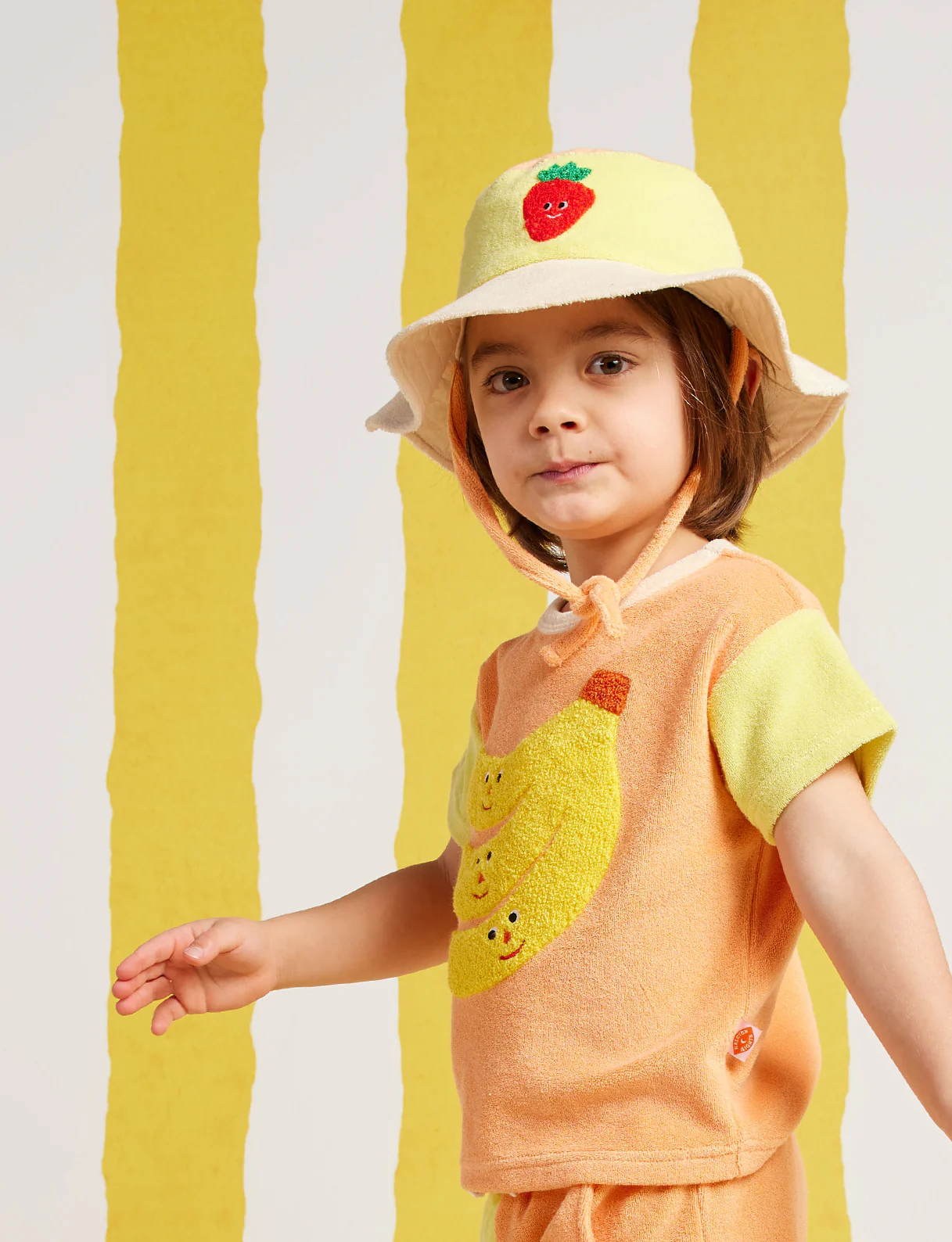 Halcyon Nights Tropicana Terry Kids Bucket Hat - Image 3