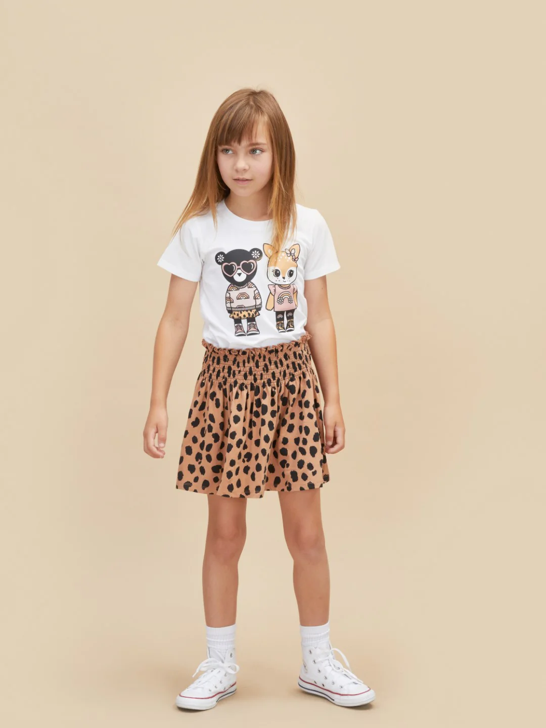 Huxbaby Animal Shirred Skirt - Image 2