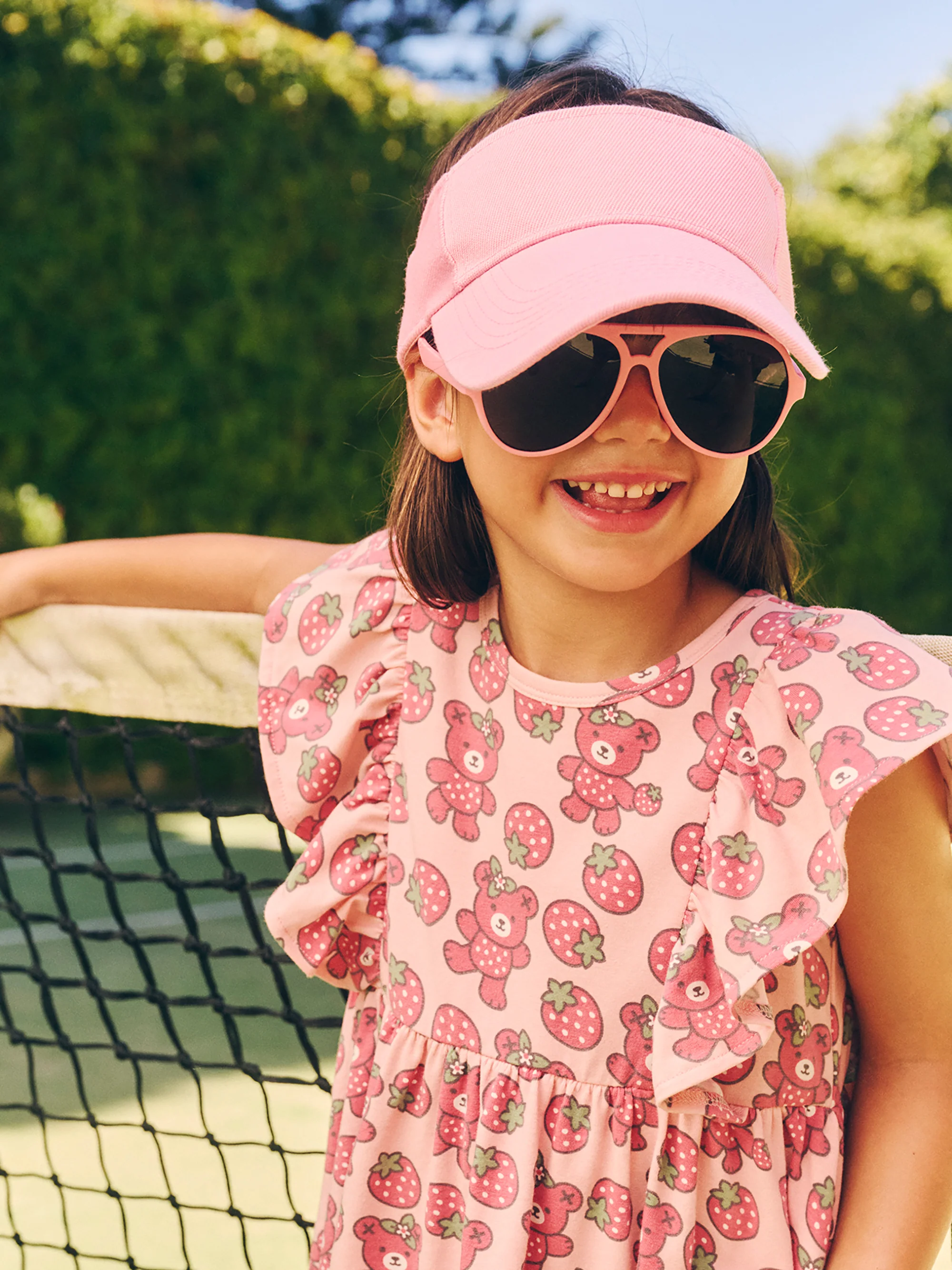 Berry Bear Frill Dress - Candy - Image 6