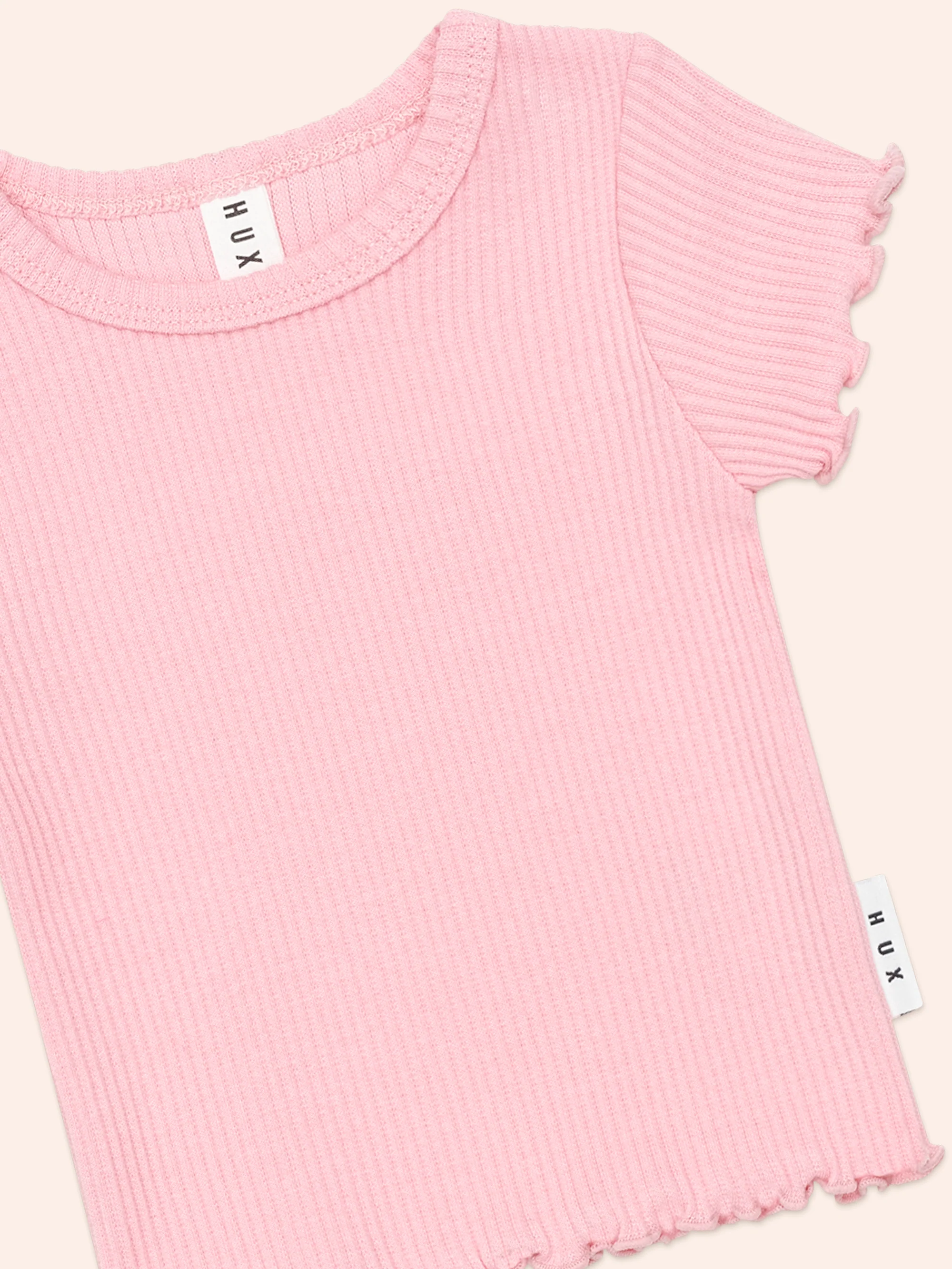 Blush Rib Tee - Image 4