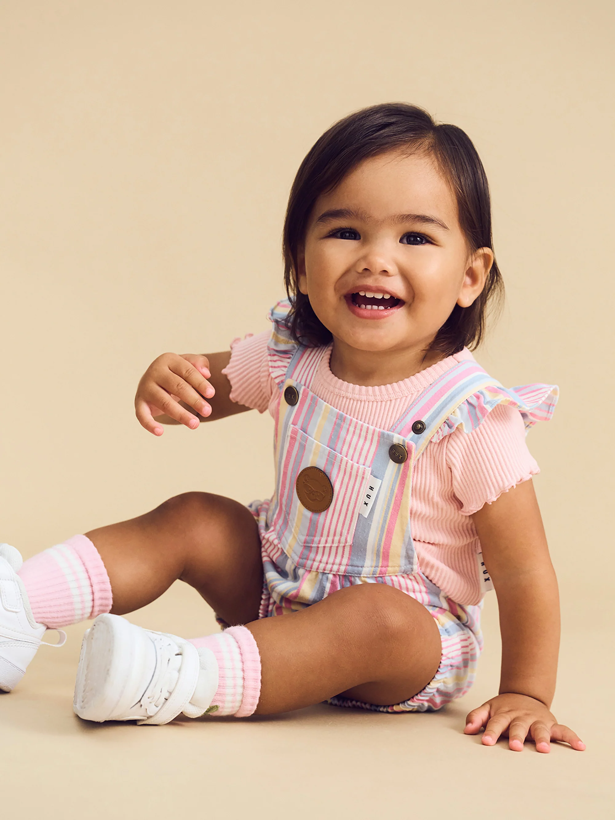 Bubble Onesie - Rainbow Stripe - Image 3