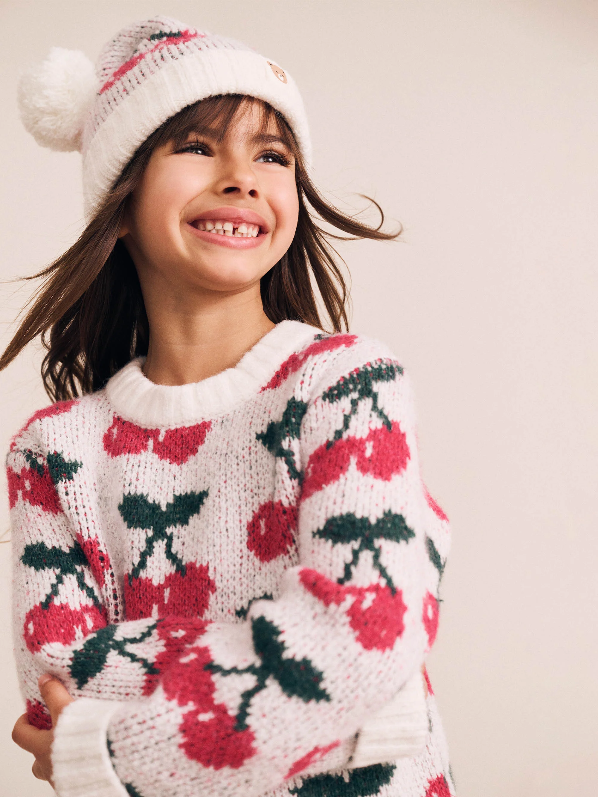 Cherry Knit Pullover - Image 2