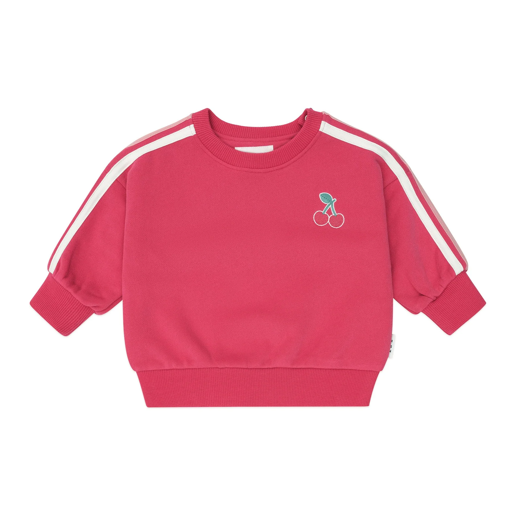 Cherry Racer Stripe Sweatshirt