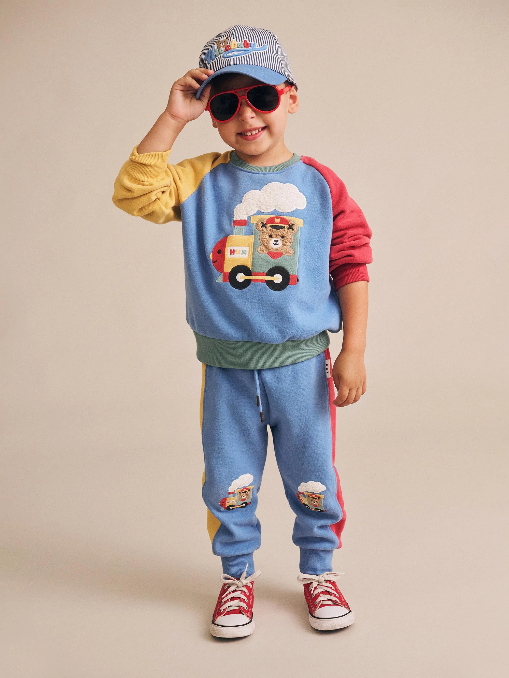 Huxbaby Choo Choo Huxbear Sweatshirt - Image 2