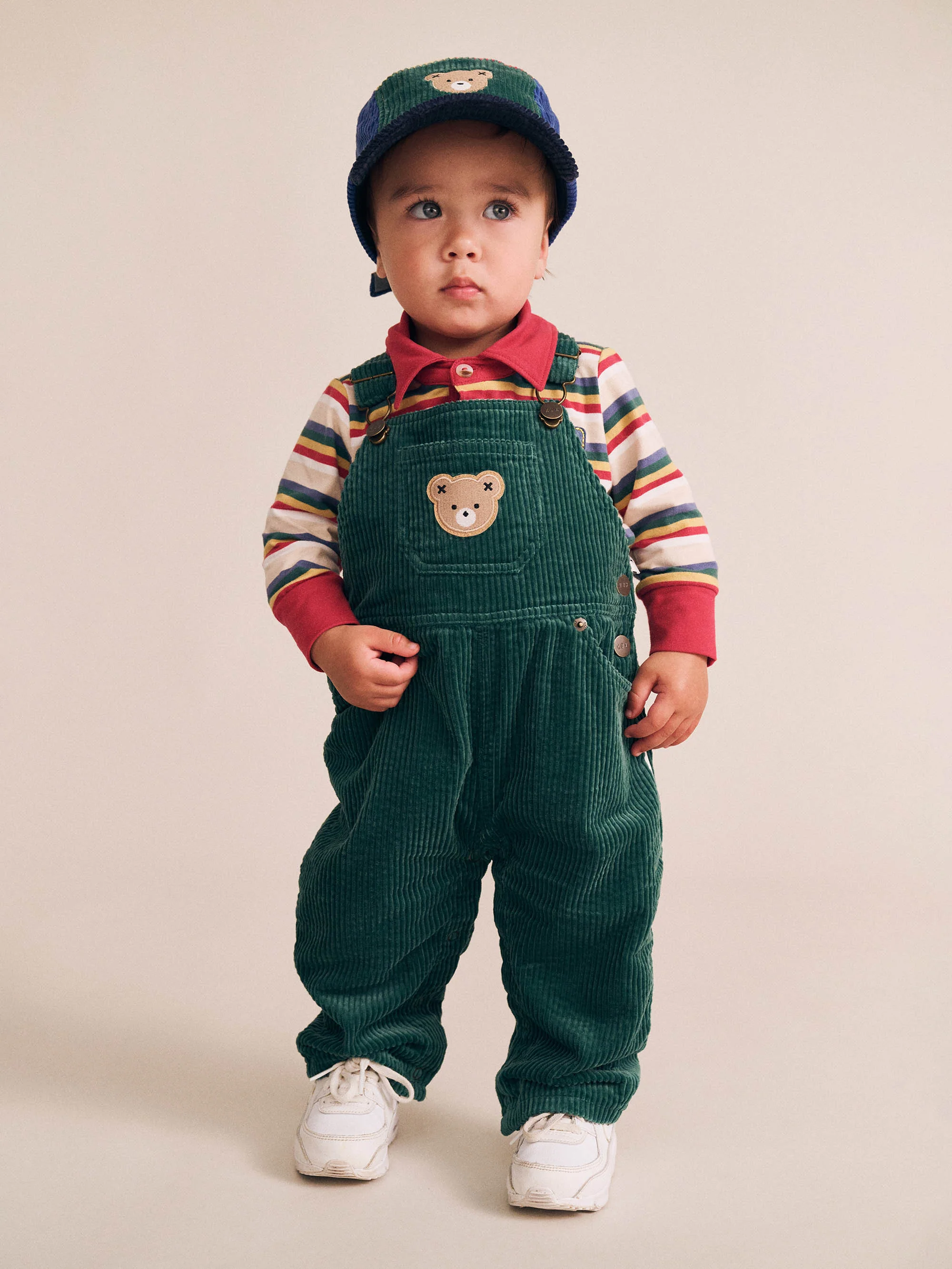Classic Cord Forest Overalls - Image 4