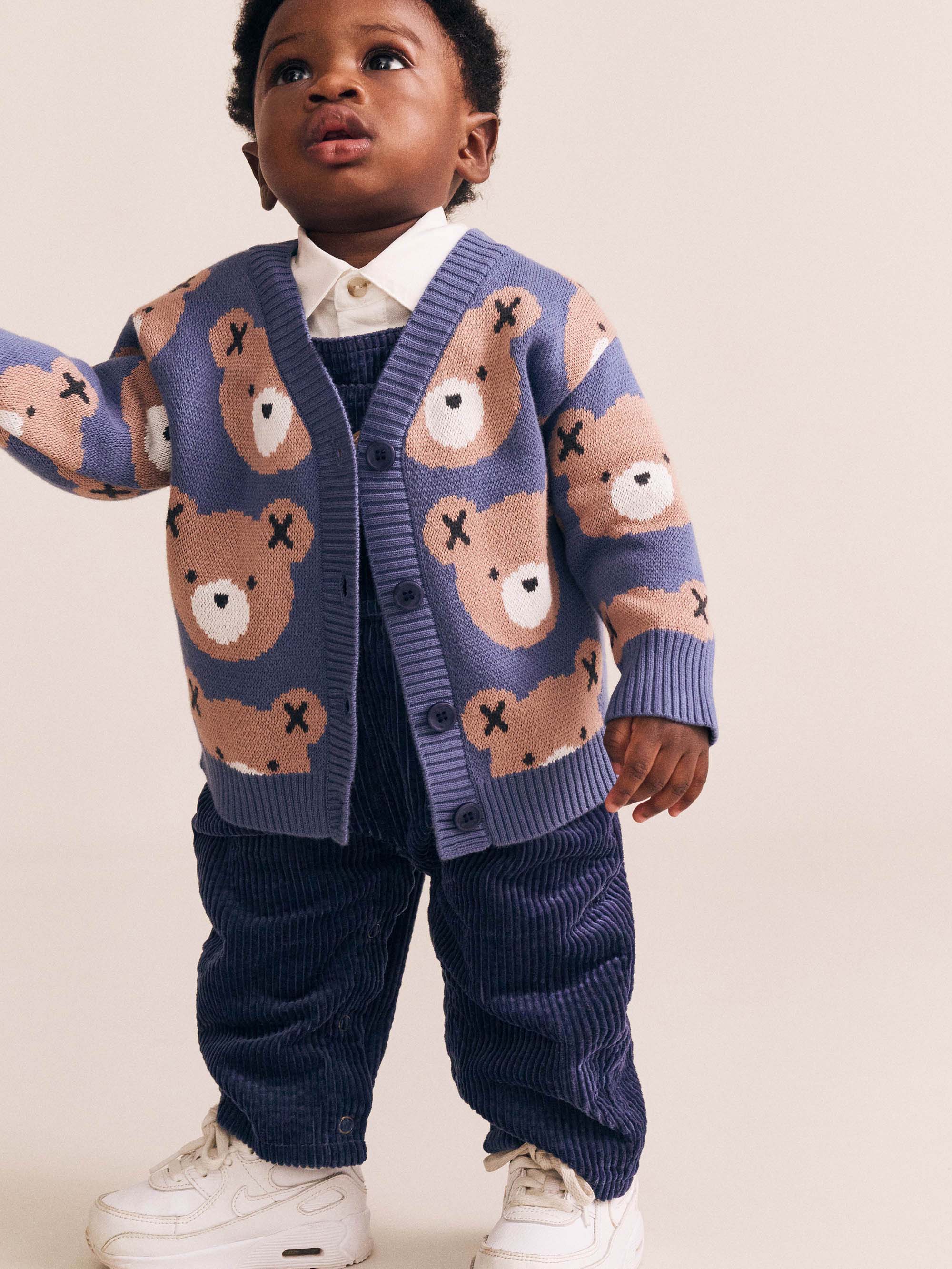 Classic Hux Cardi - Vintage Blue - Image 3