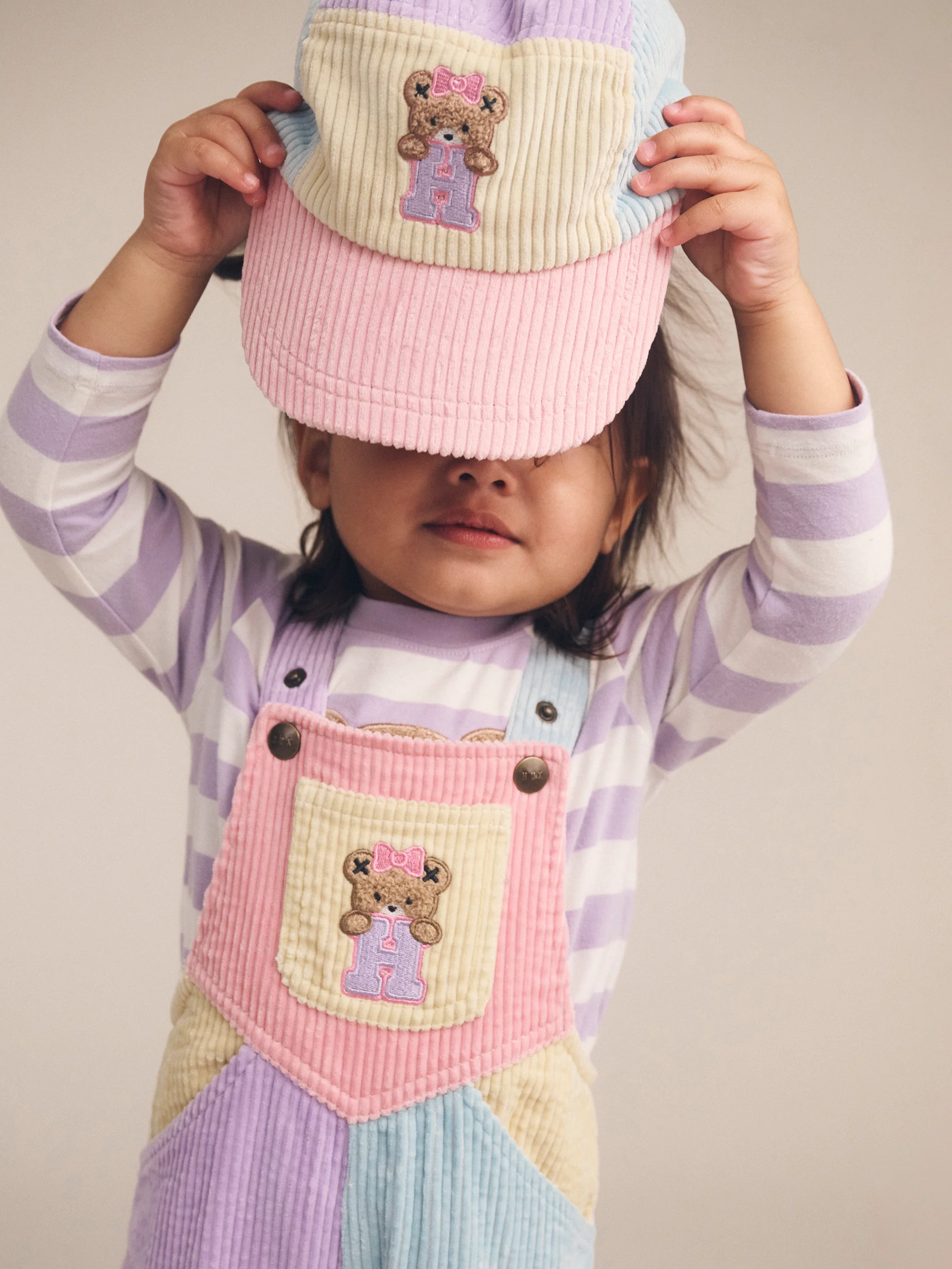 Huxbaby College Hux Orchid Stripe Top - Image 4