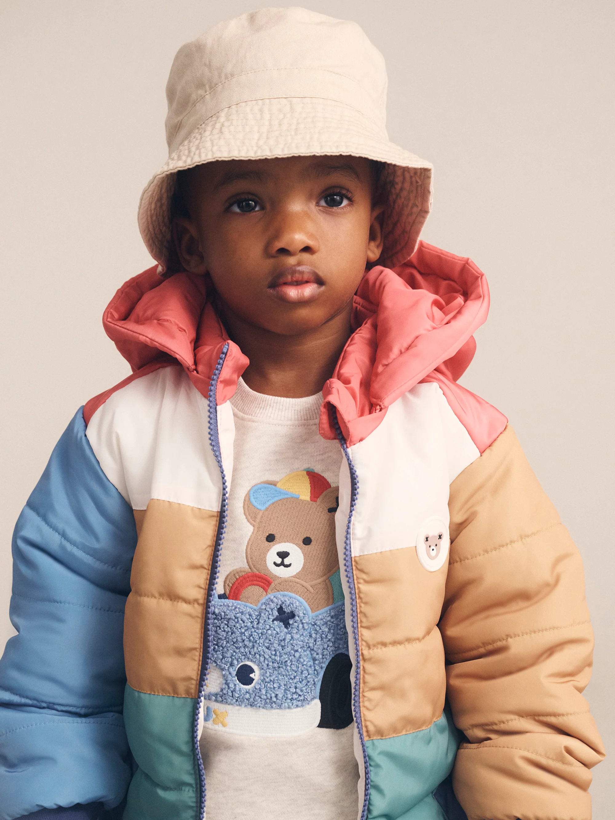Huxbaby Colour Block Parka - Image 2