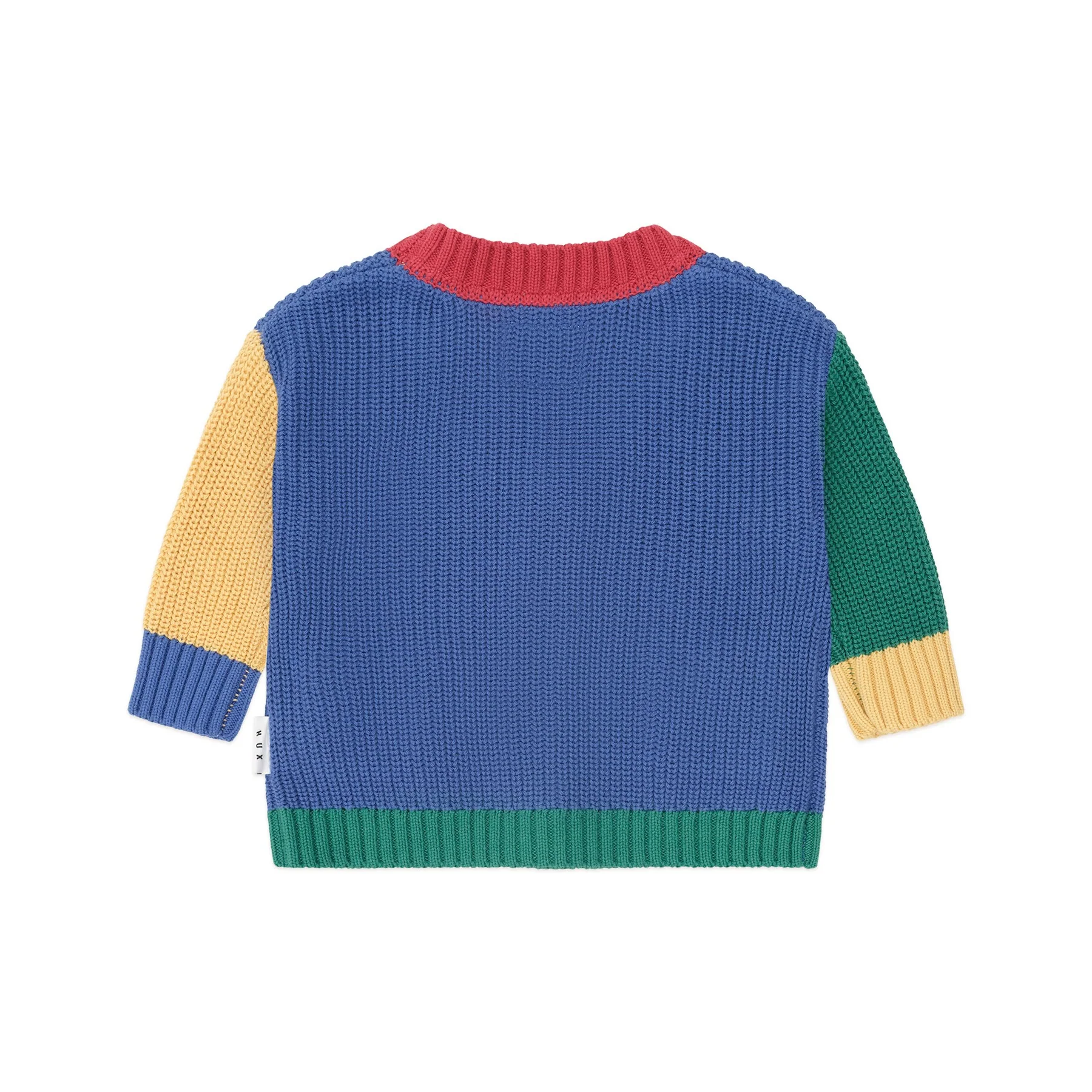 Colour Block Varsity Hux Cardi - Image 5