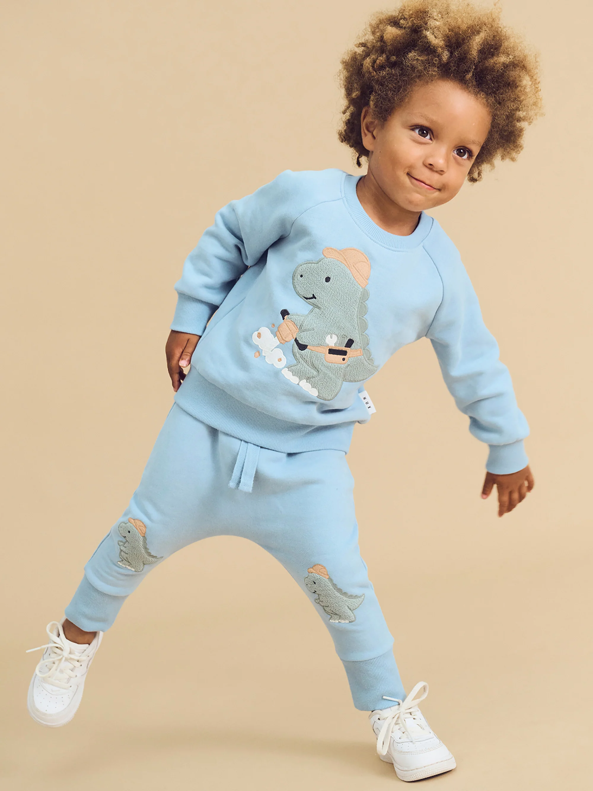 Construction Dino Drop Crotch Pant - Marine Blue - Image 2