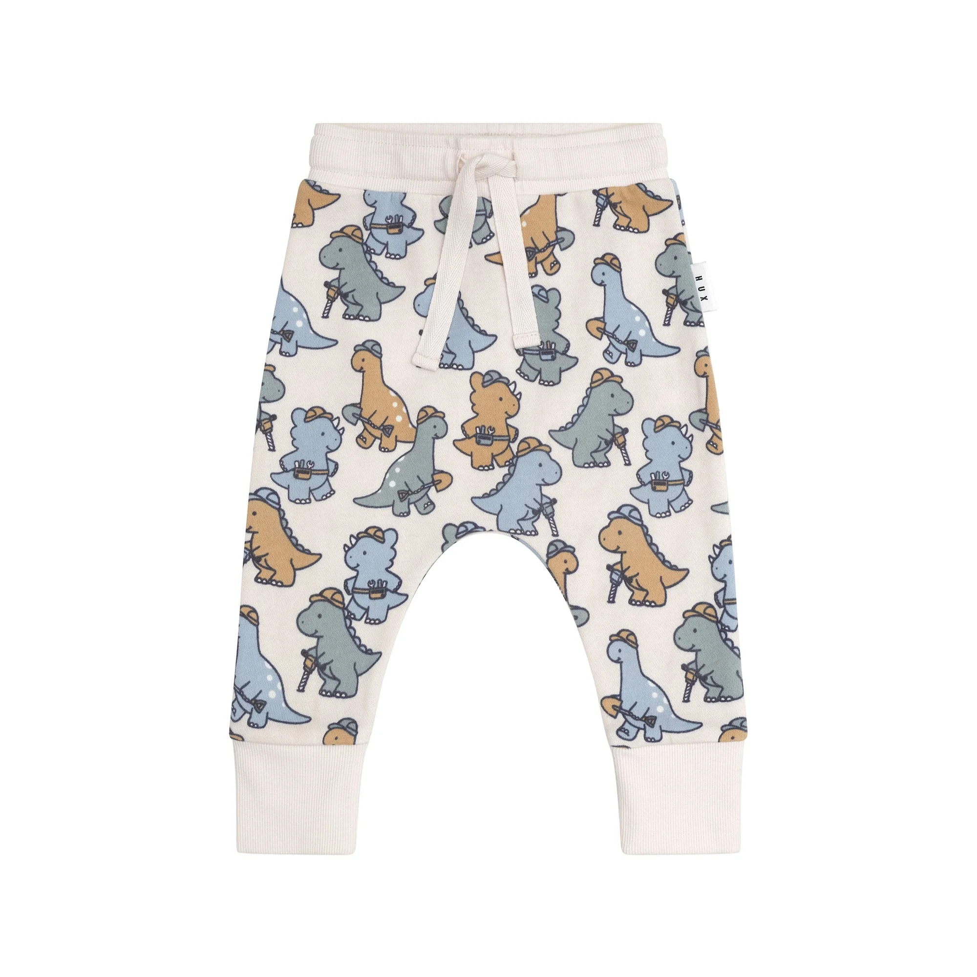 Construction Dinos Drop Crotch Pant - Multi