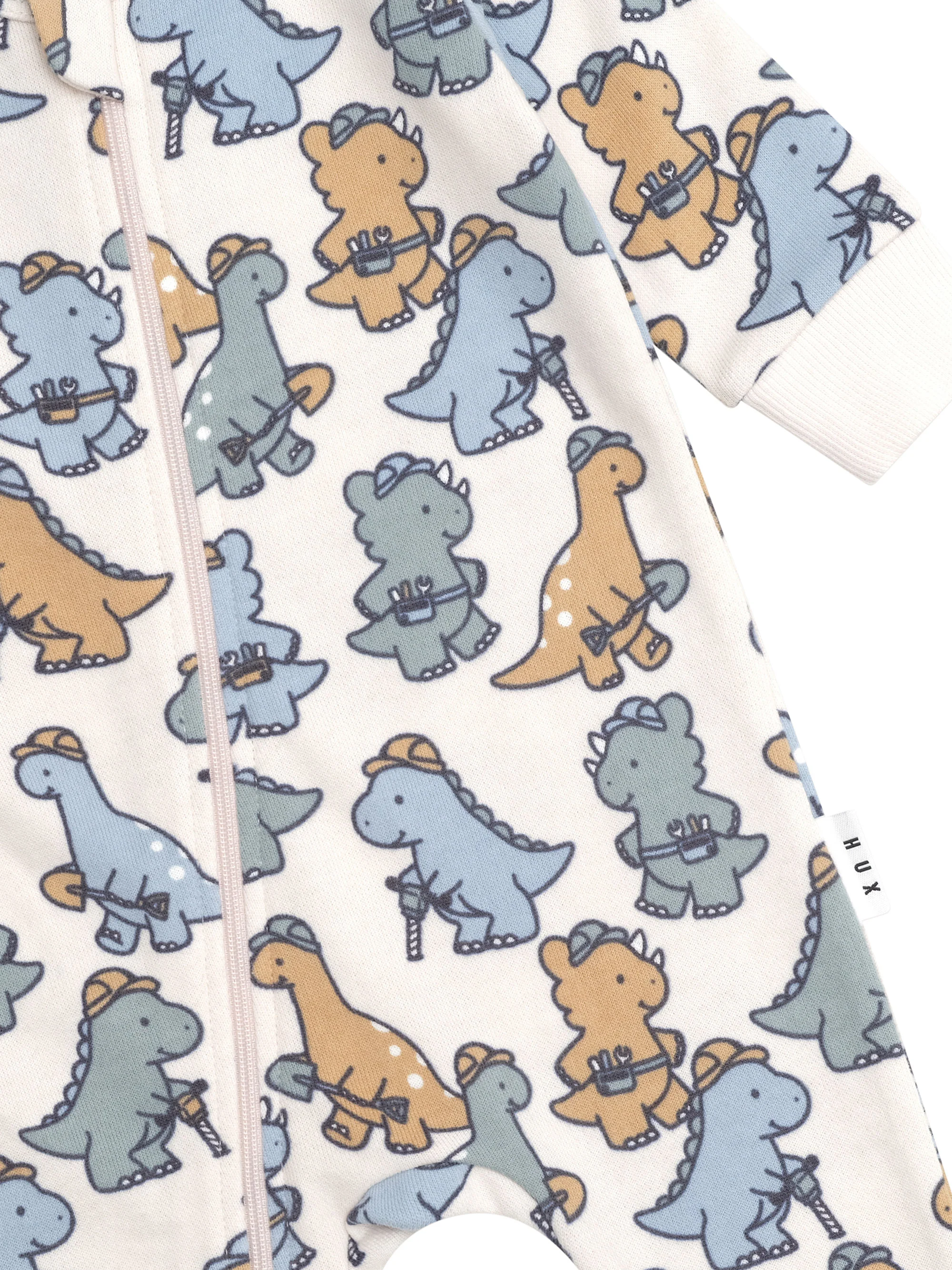 Construction Dinos Romper - Multi - Image 4