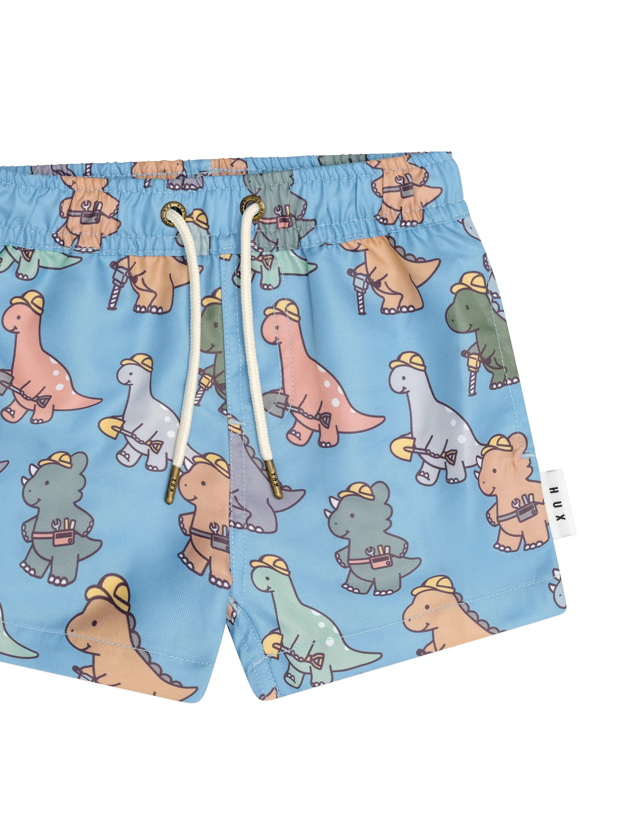 Construction Dinos Swim Short - Bright Blue - Image 4