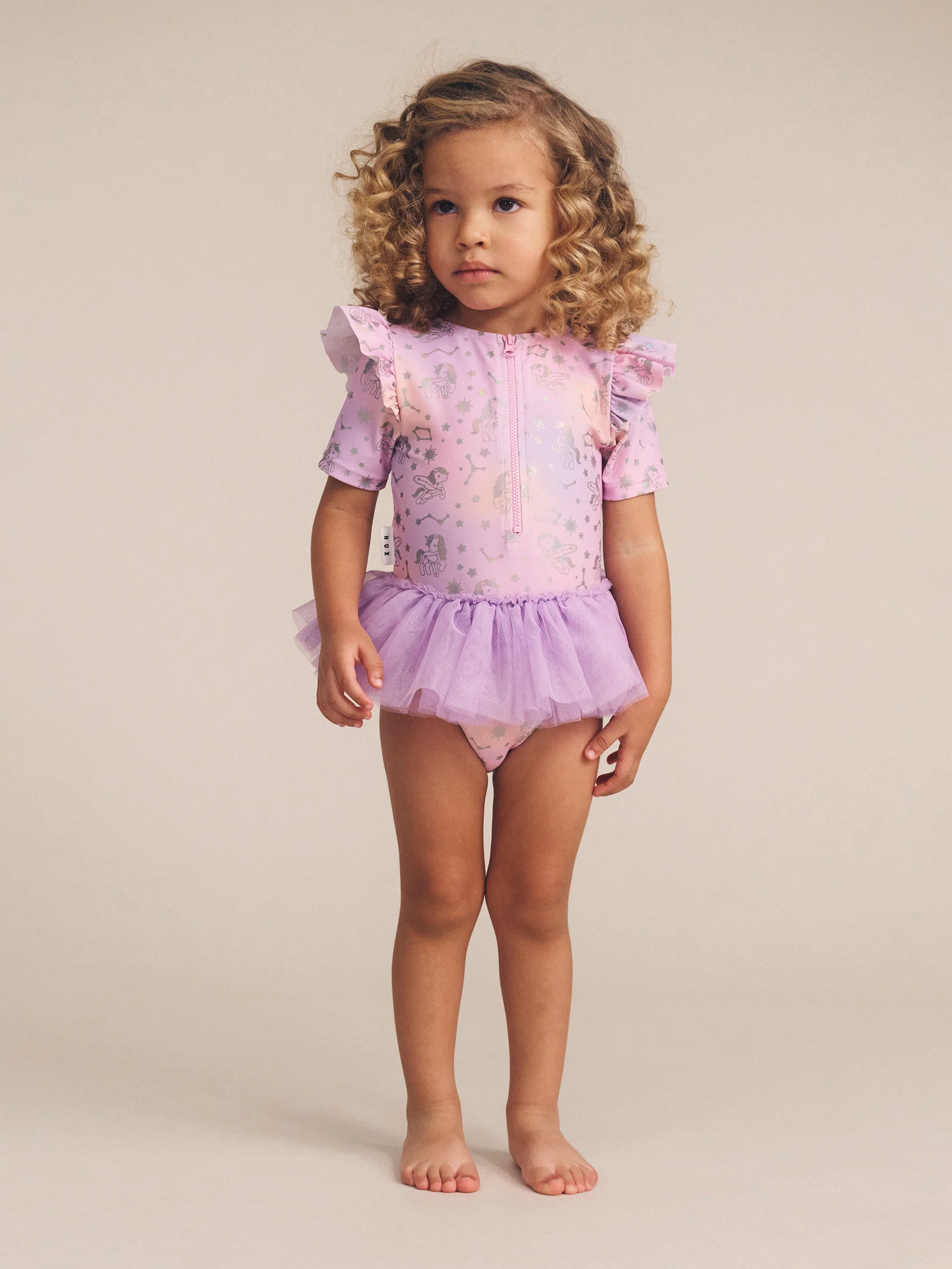 Huxbaby Cosmic Unicorn Ballet Swimsuit - Image 3