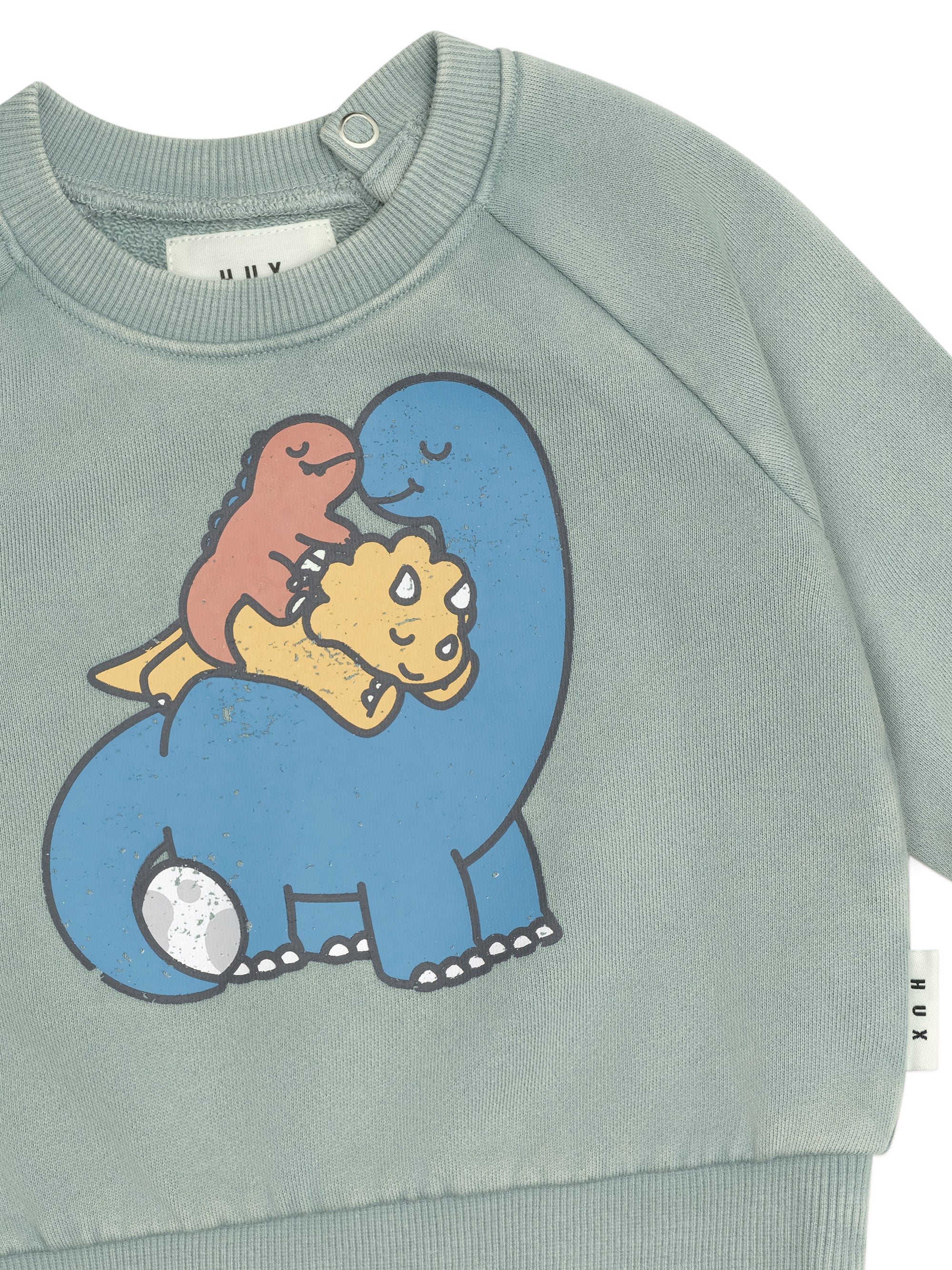 Cuddlesaurus Sweatshirt - Washed Jalapeno - Image 4
