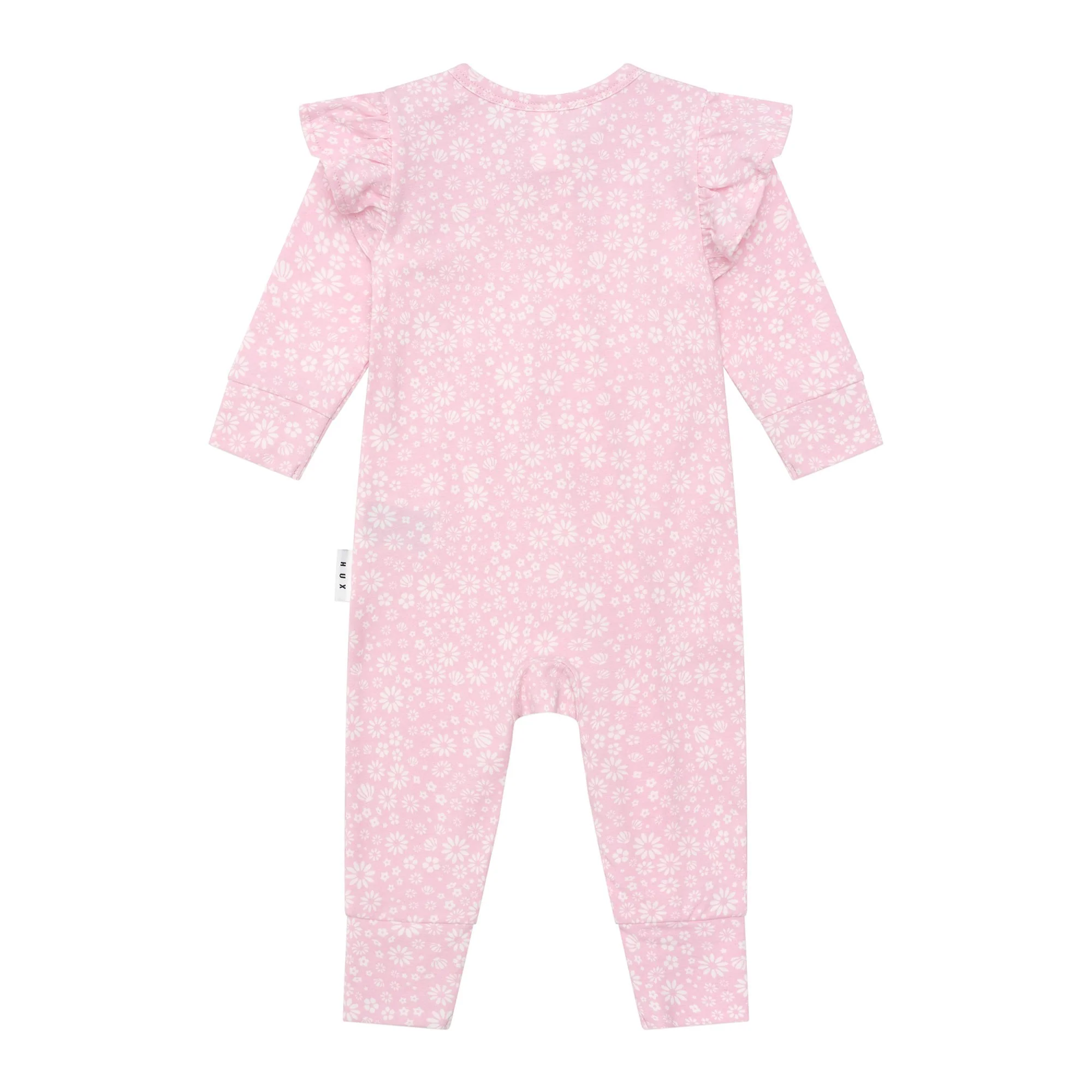 Daisy Seashell Frill Romper - Lilac Mist - Image 4