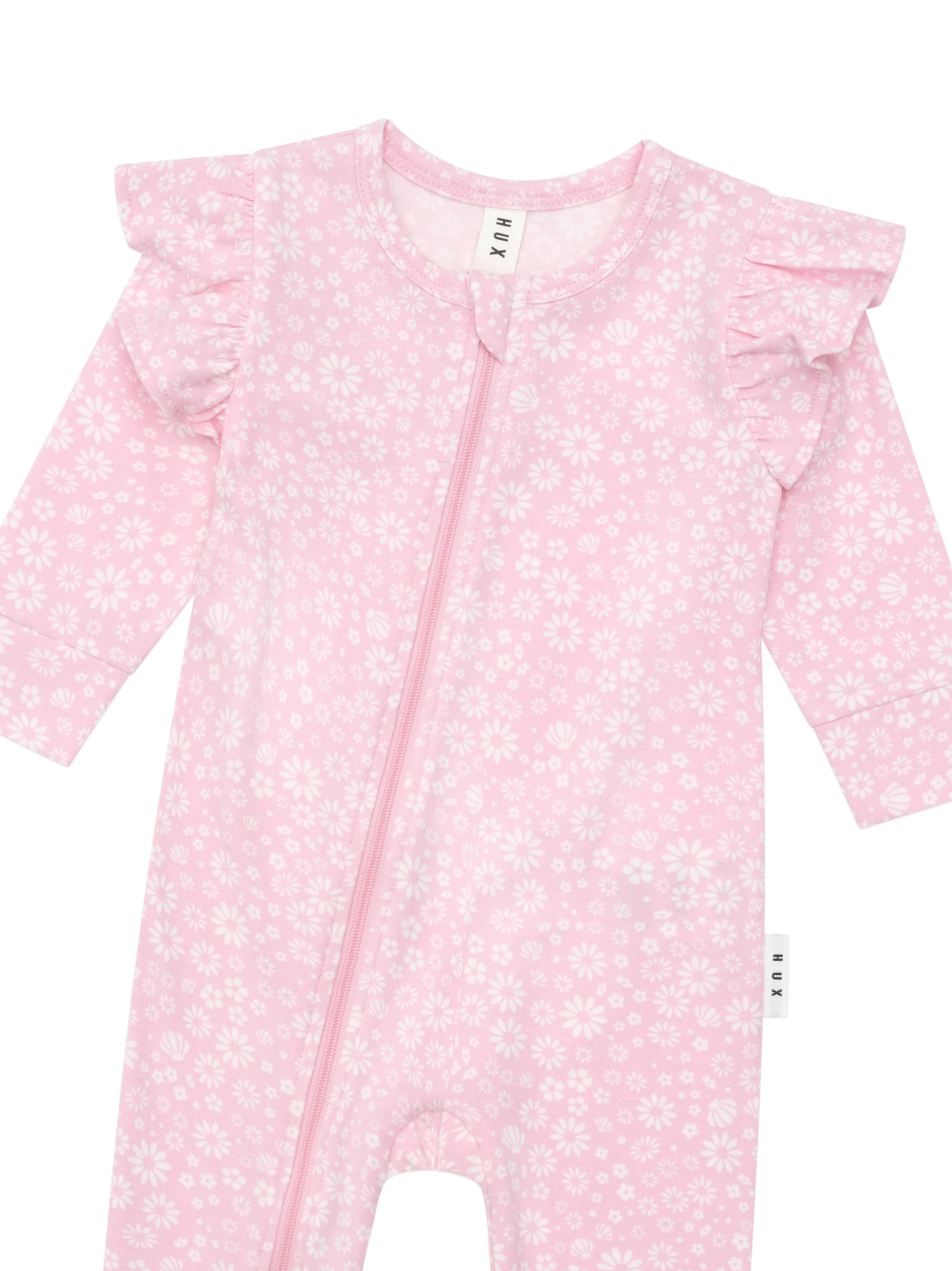 Daisy Seashell Frill Romper - Lilac Mist - Image 5