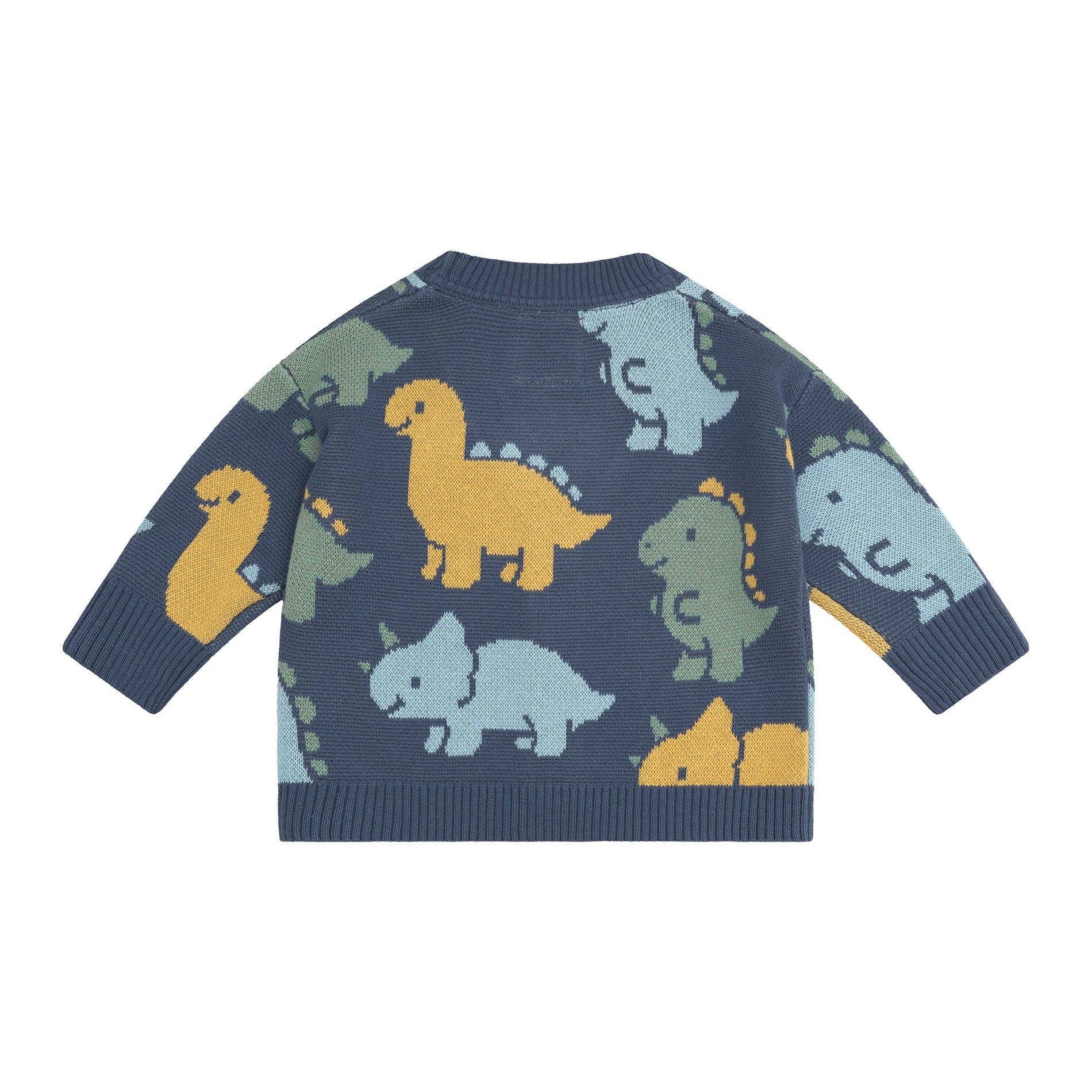 Dino Play Boxy Cardi - Navy - Image 3