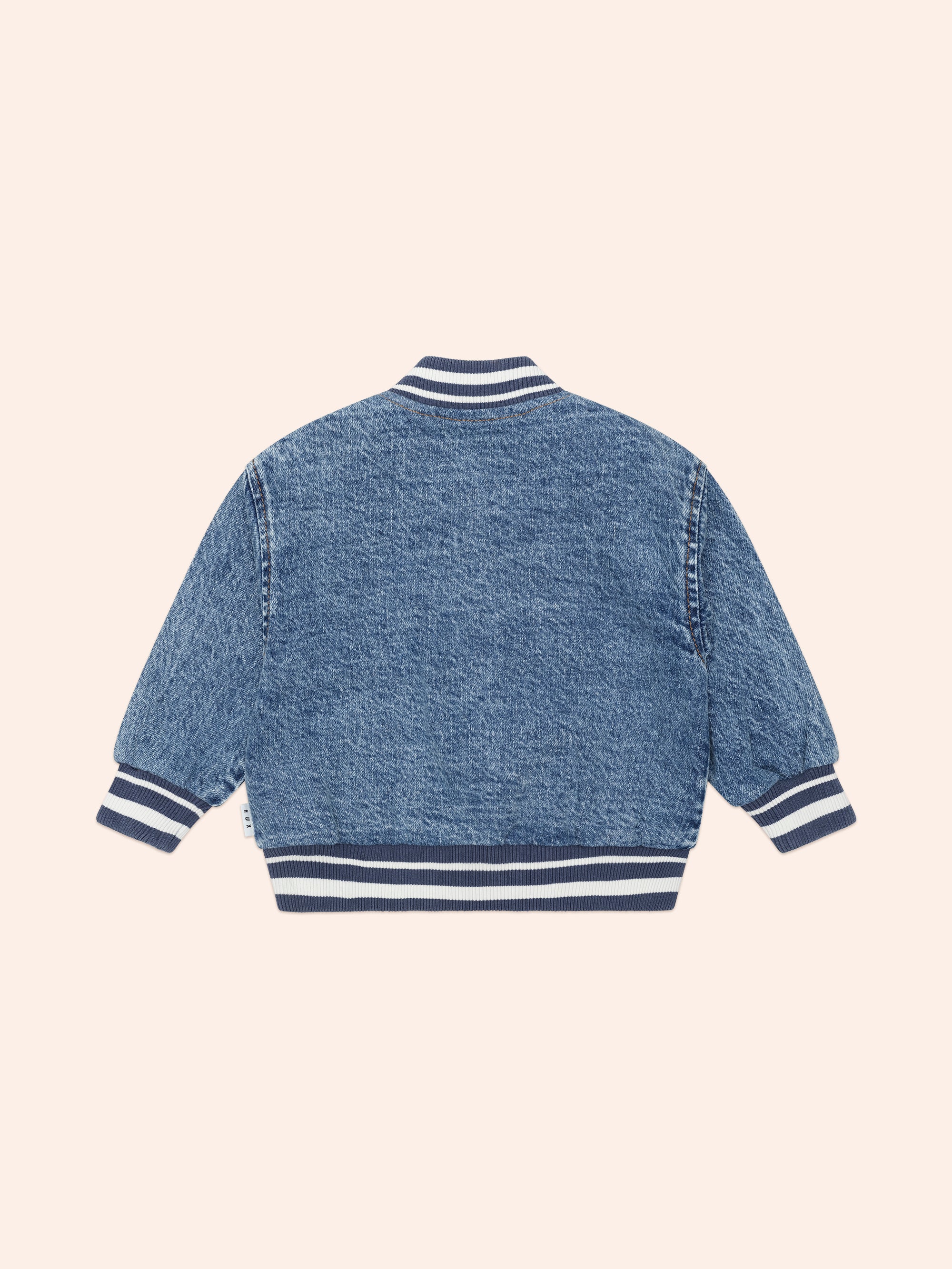 Huxbaby Dreamy Denim Bomber Jacket - Image 5