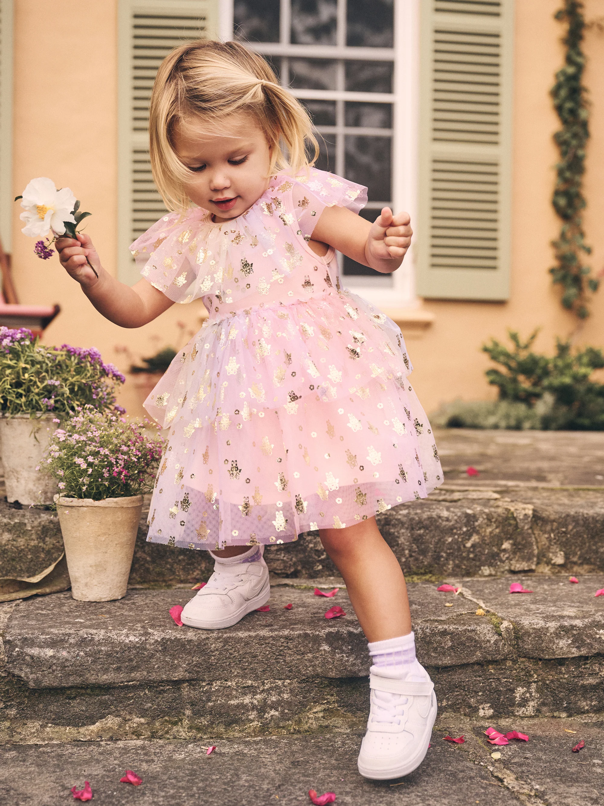 Fairy Bunny Tiered Party Dress - Image 2