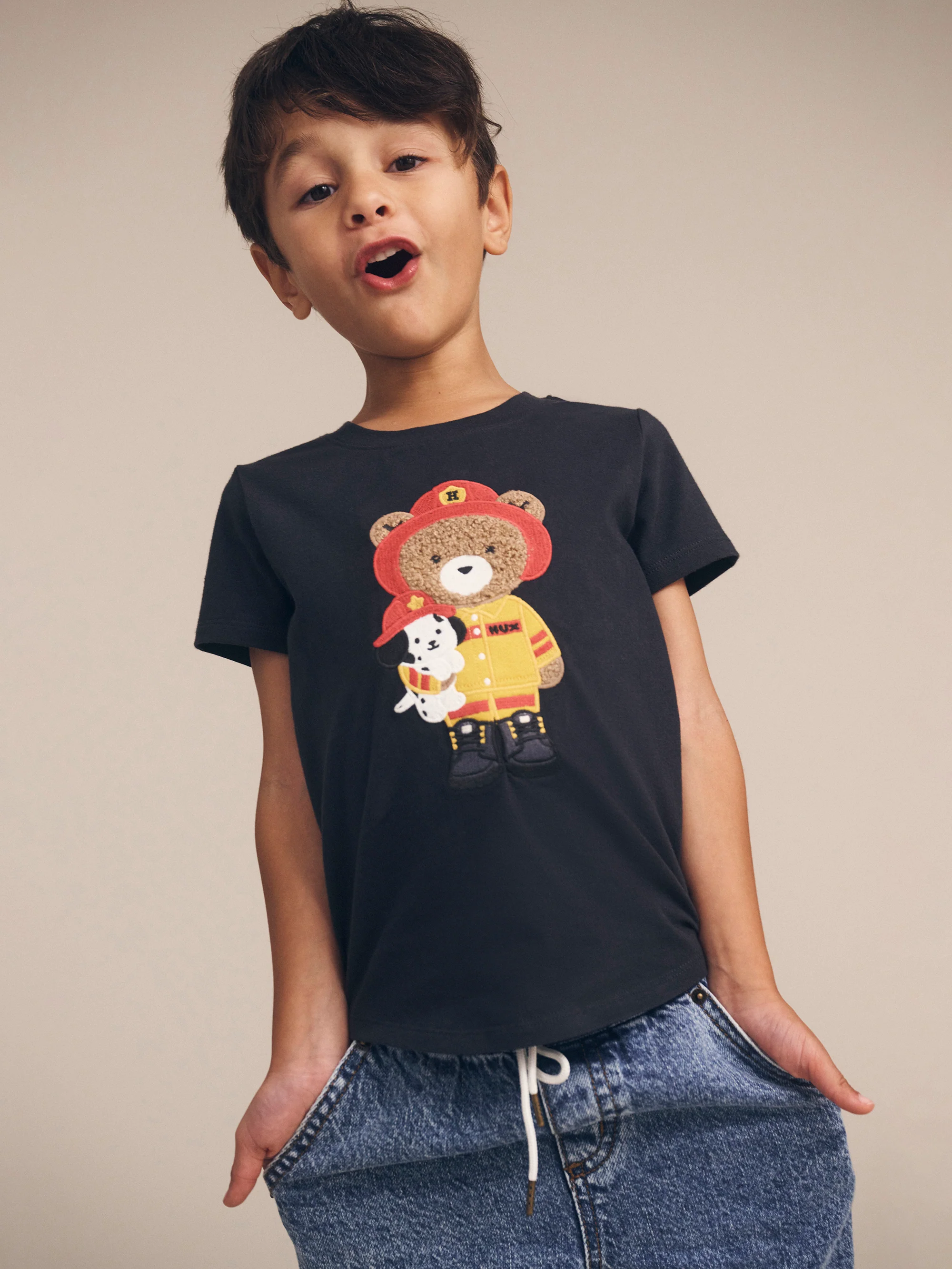 Huxbaby Fireman Hux T-Shirt - Image 2