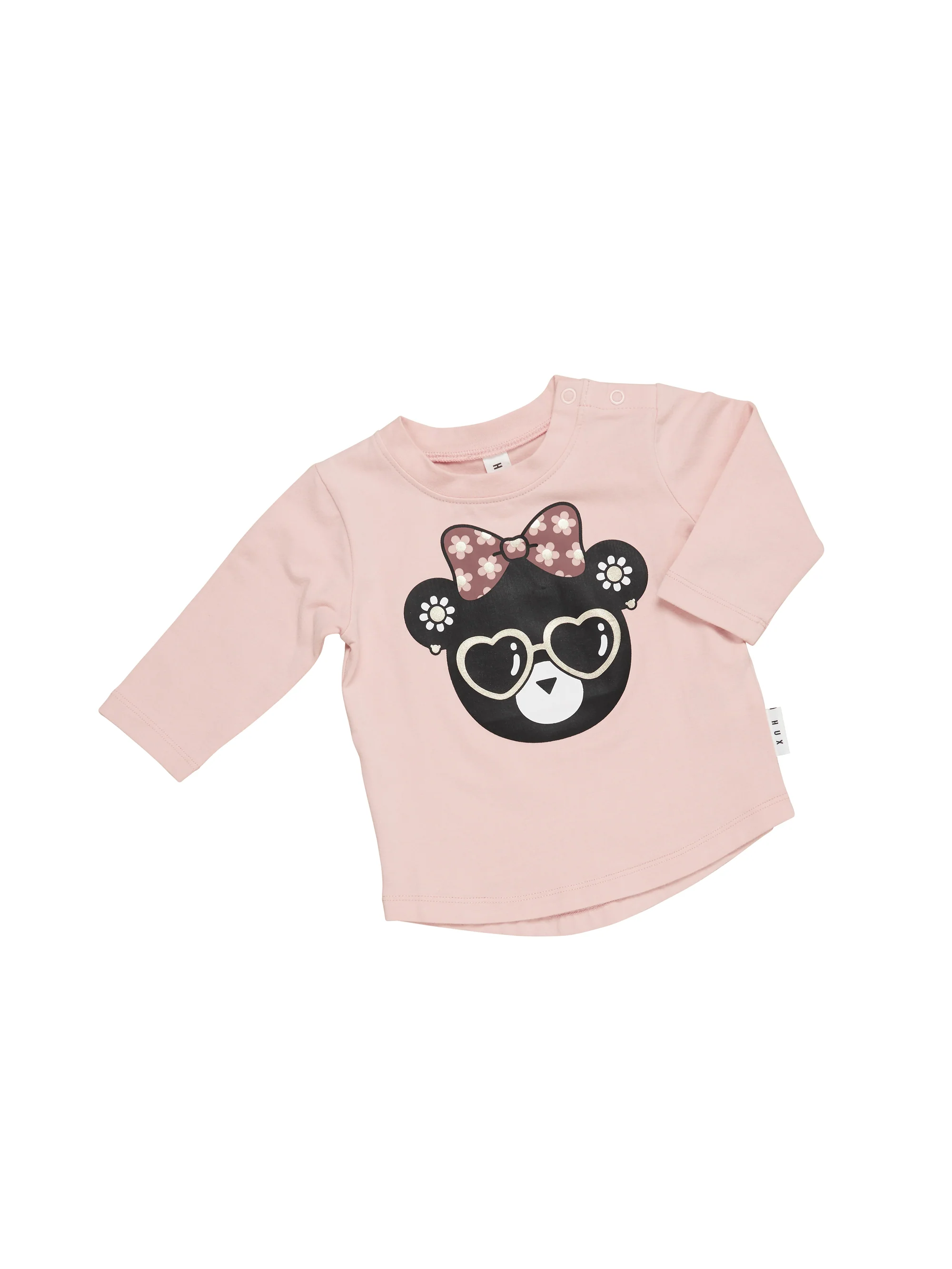 Huxbaby Flower Hux Bear Top - Rosebud - Image 5