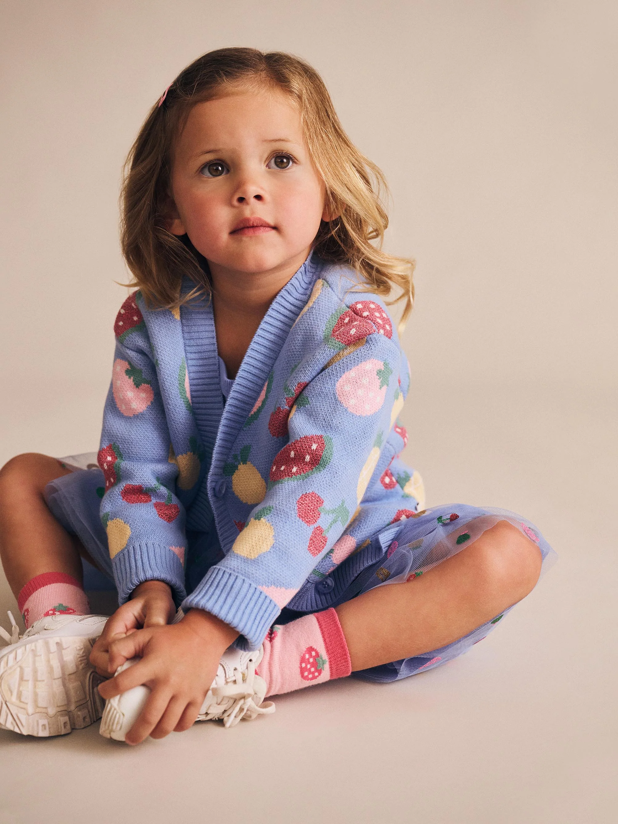 Huxbaby Fruit Salad Knit Cardi - Image 2