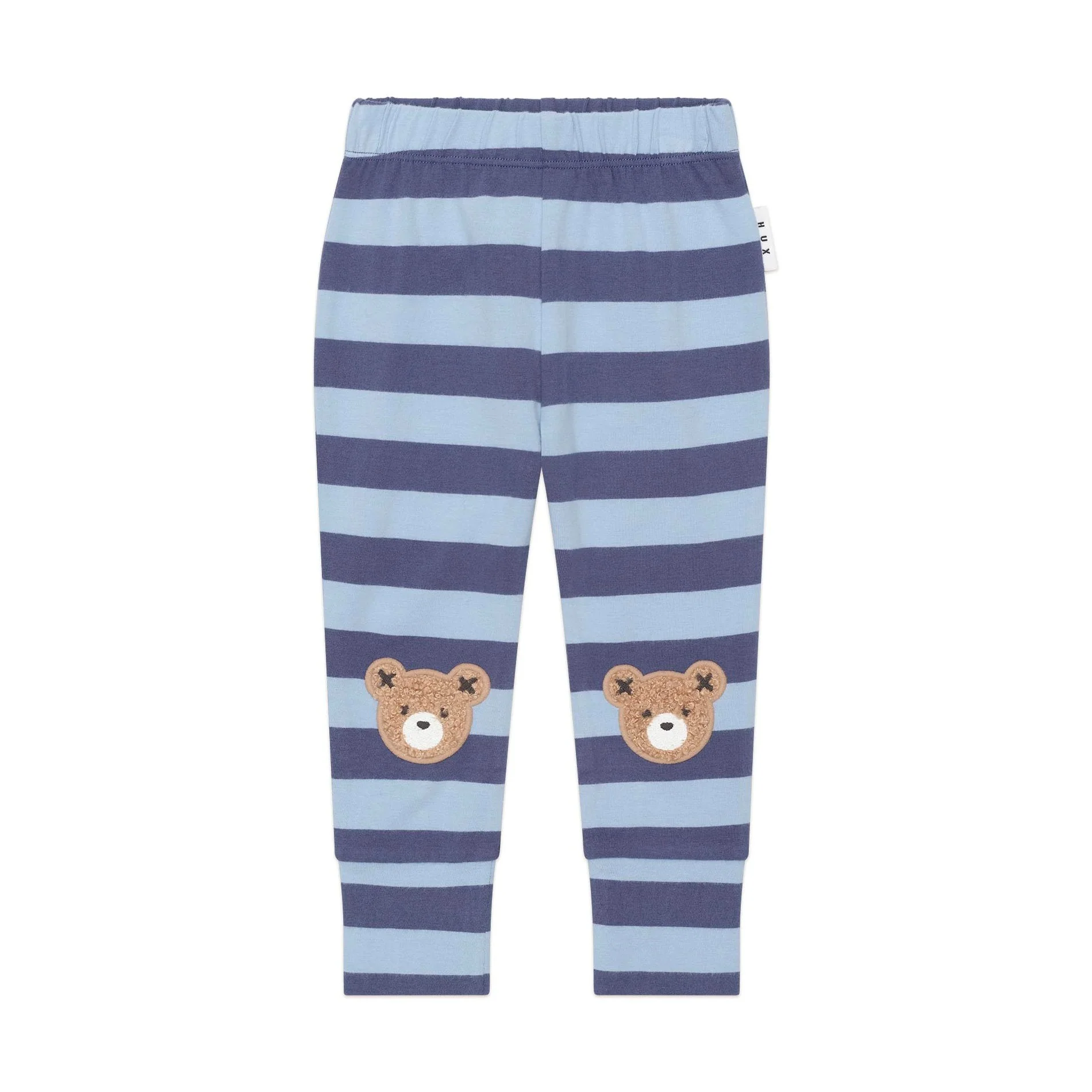 Huxbaby Furry Hux Bear Blue Stripe Legging