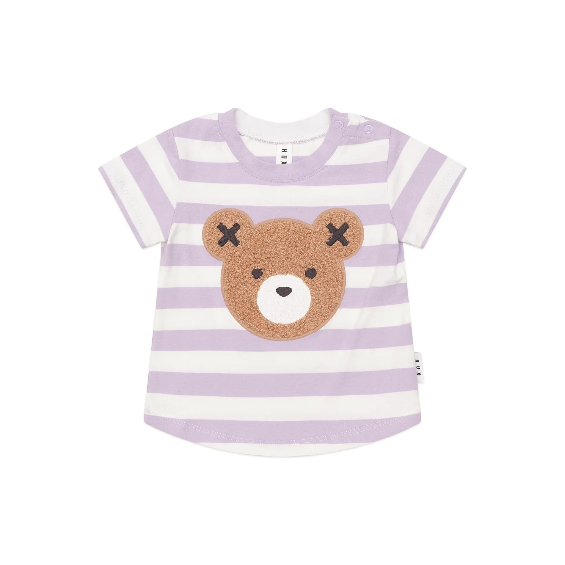 Huxbaby Furry Hux Orchid Stripe T-Shirt
