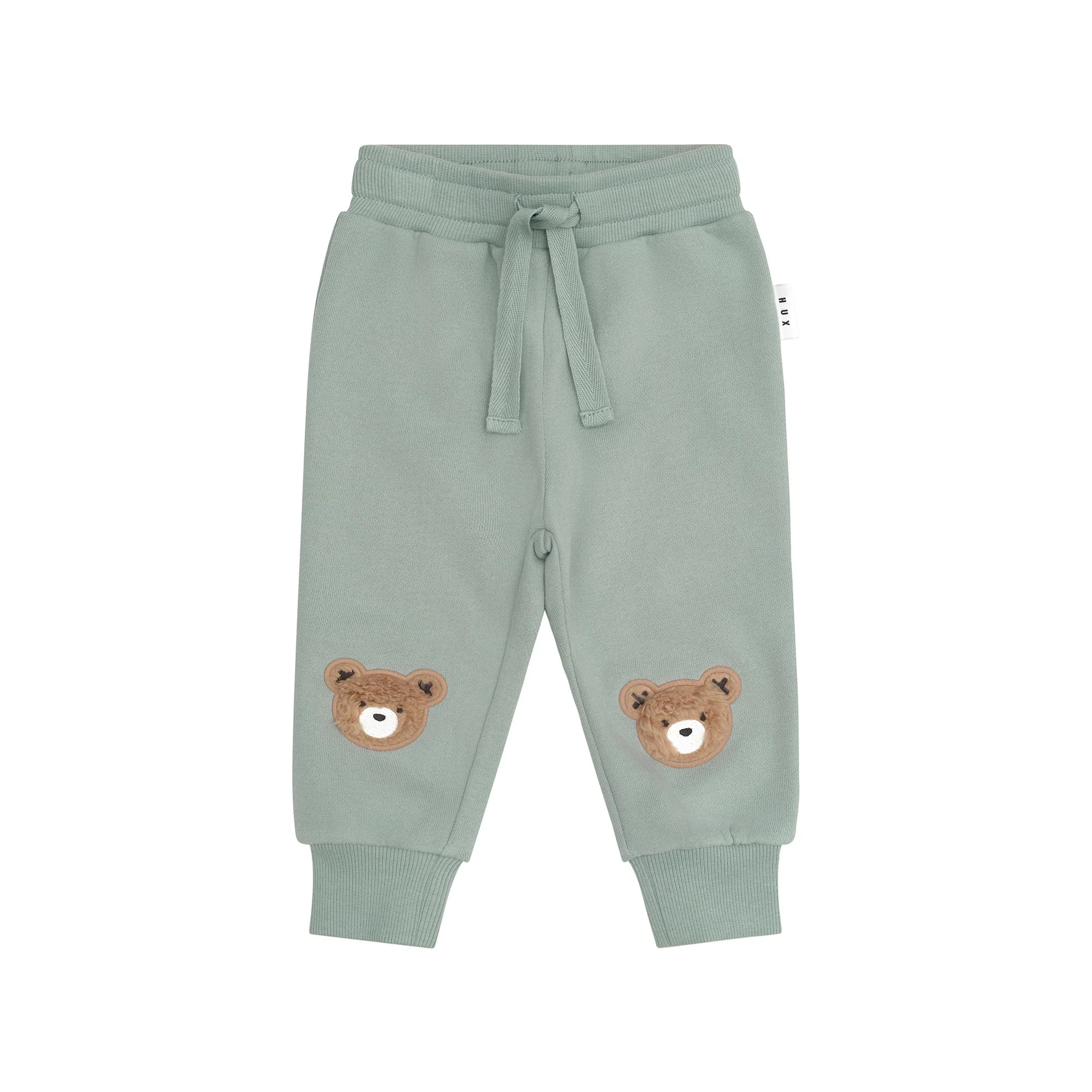Furry Hux Trackies Mineral Green