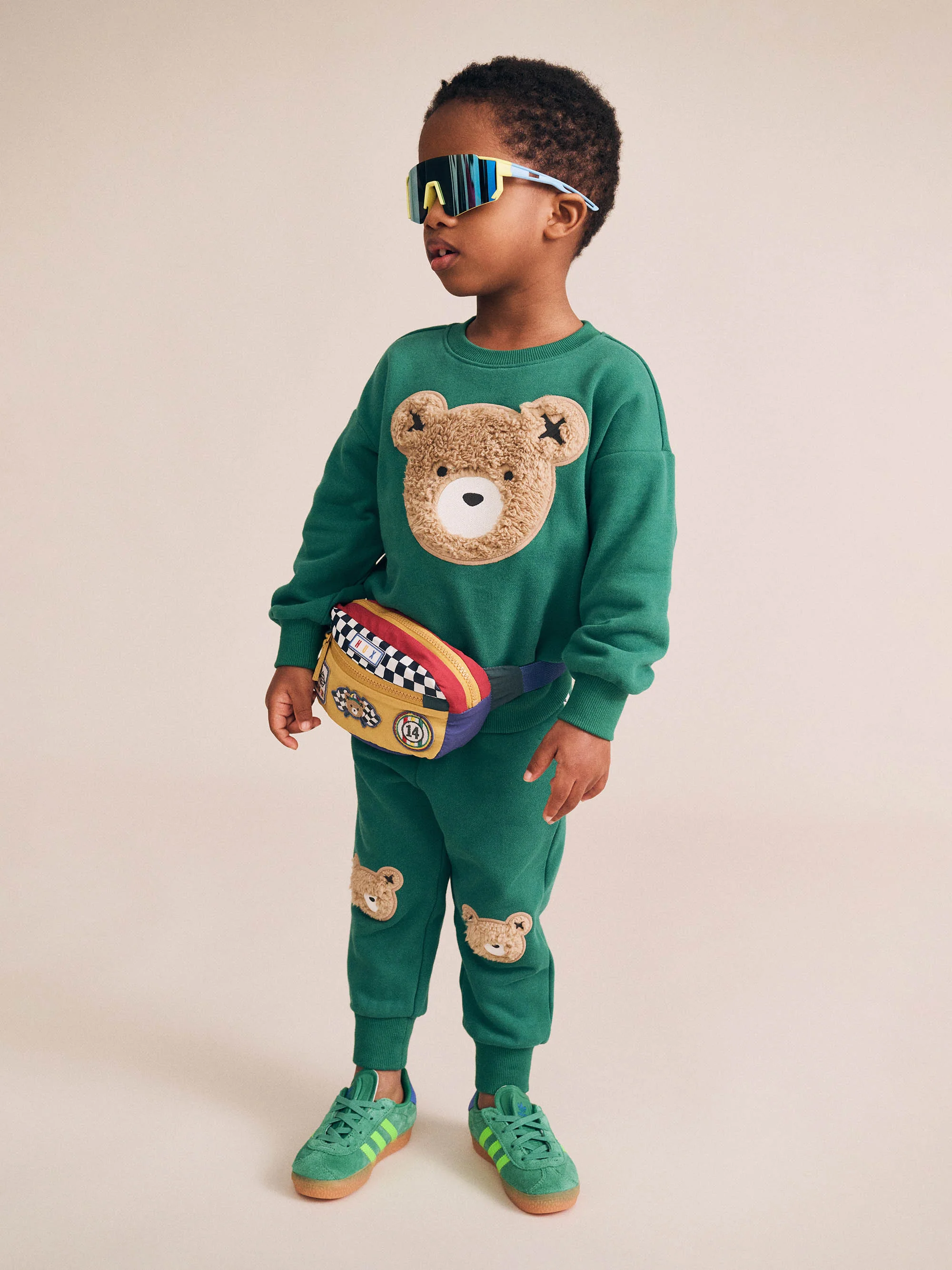 Furry Huxbear Emerald Sweatshirt - Image 4