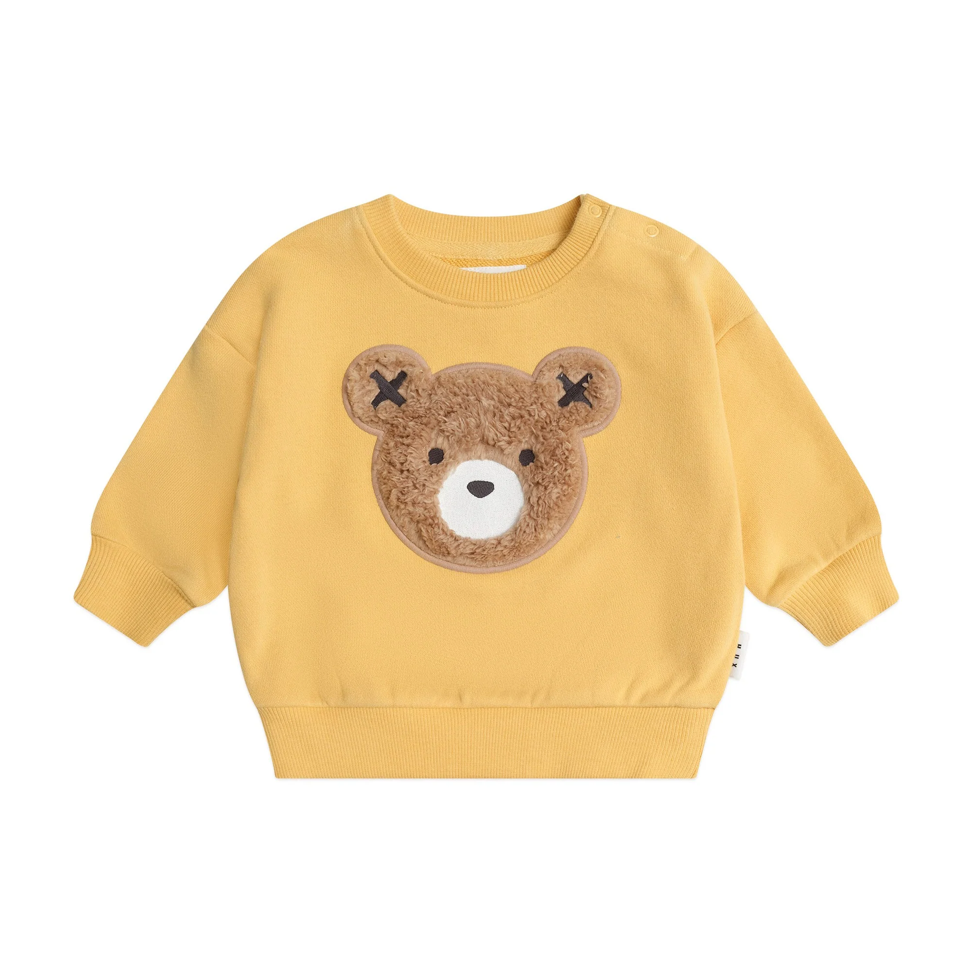 Huxbaby Furry Huxbear Sweatshirt Yellow