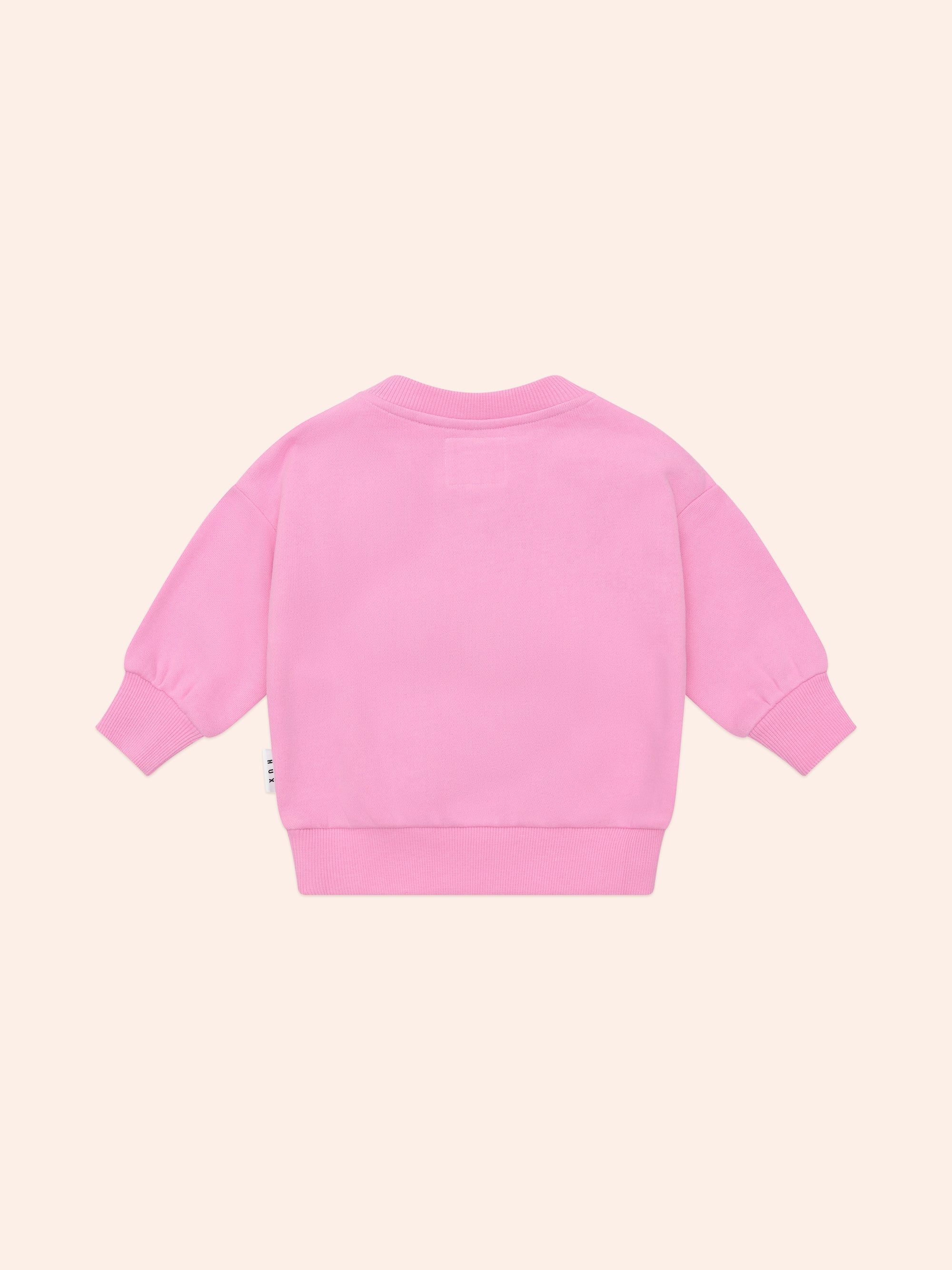 Huxbaby Fuschia Furry Huxbear Sweatshirt - Image 3