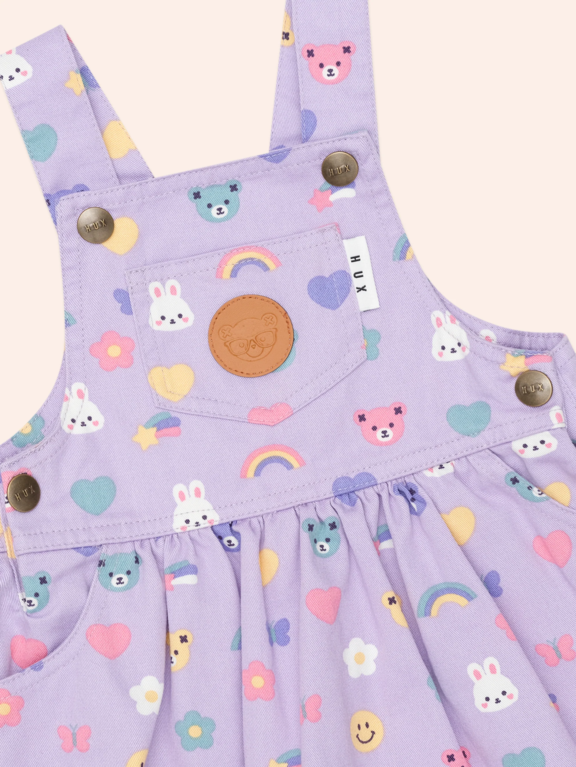 Huxbaby Hux Emoji Pinafore - Image 5