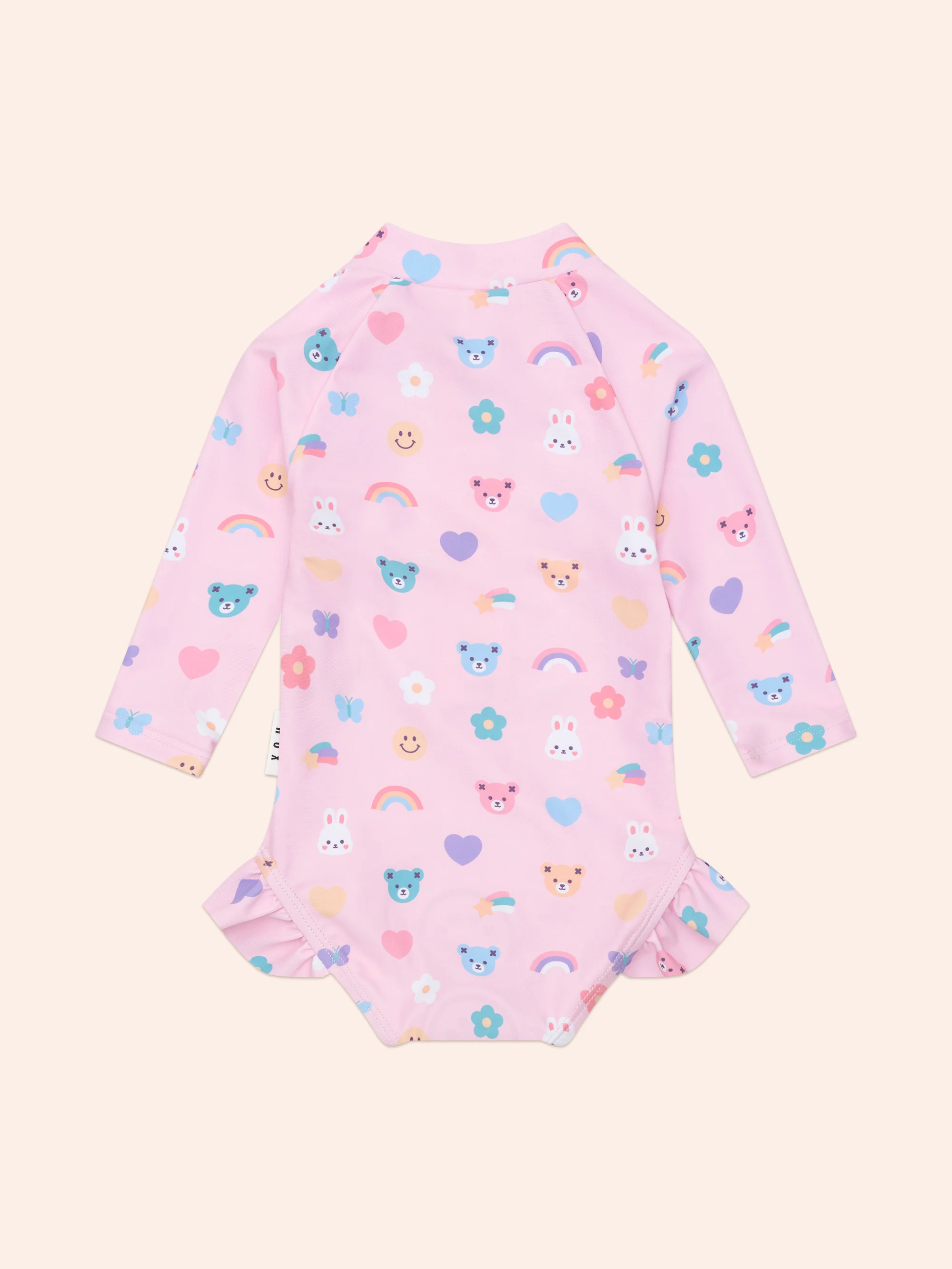 Hux Emoji Zip Swimsuit - Image 4