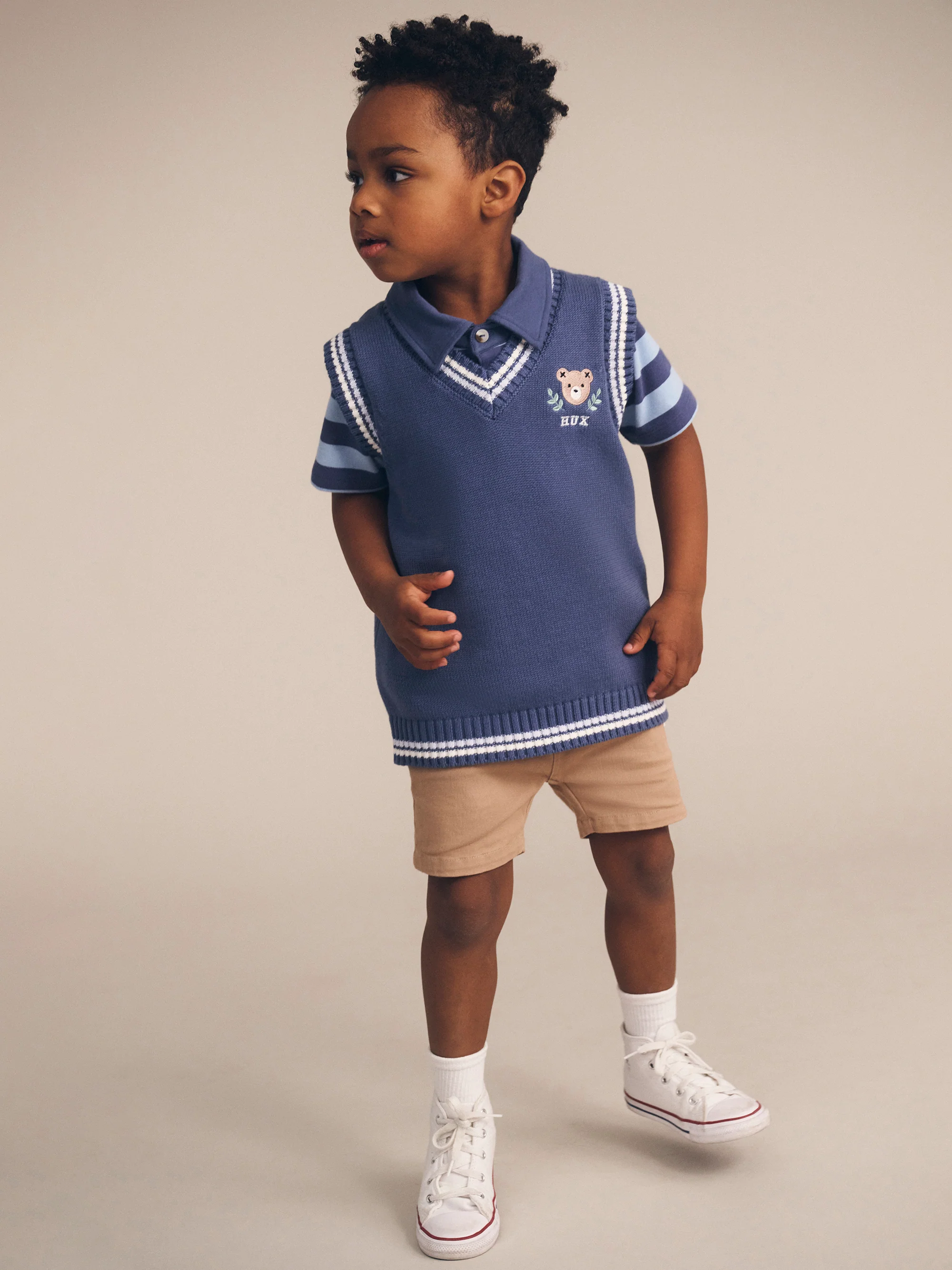 Huxbaby Huxbear Caramel Chino Short - Image 3