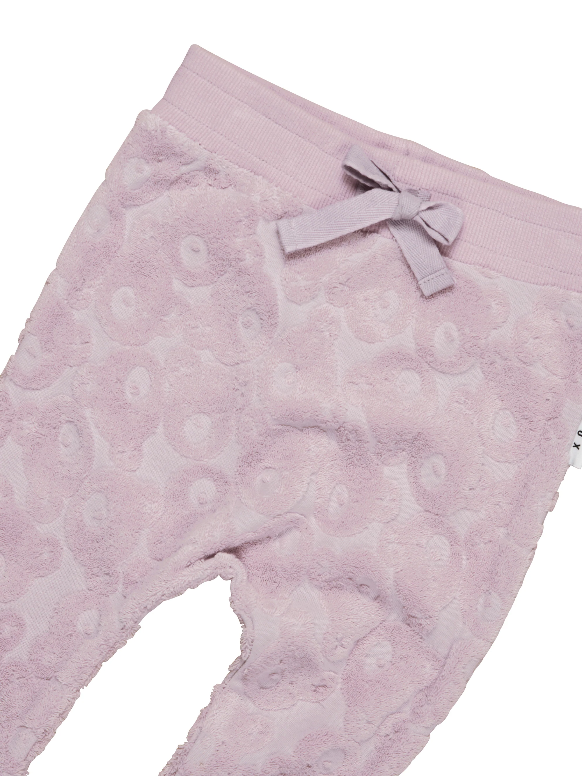 Huxbaby Huxbear Terry Drop Crotch Pant - Lavender - Image 3