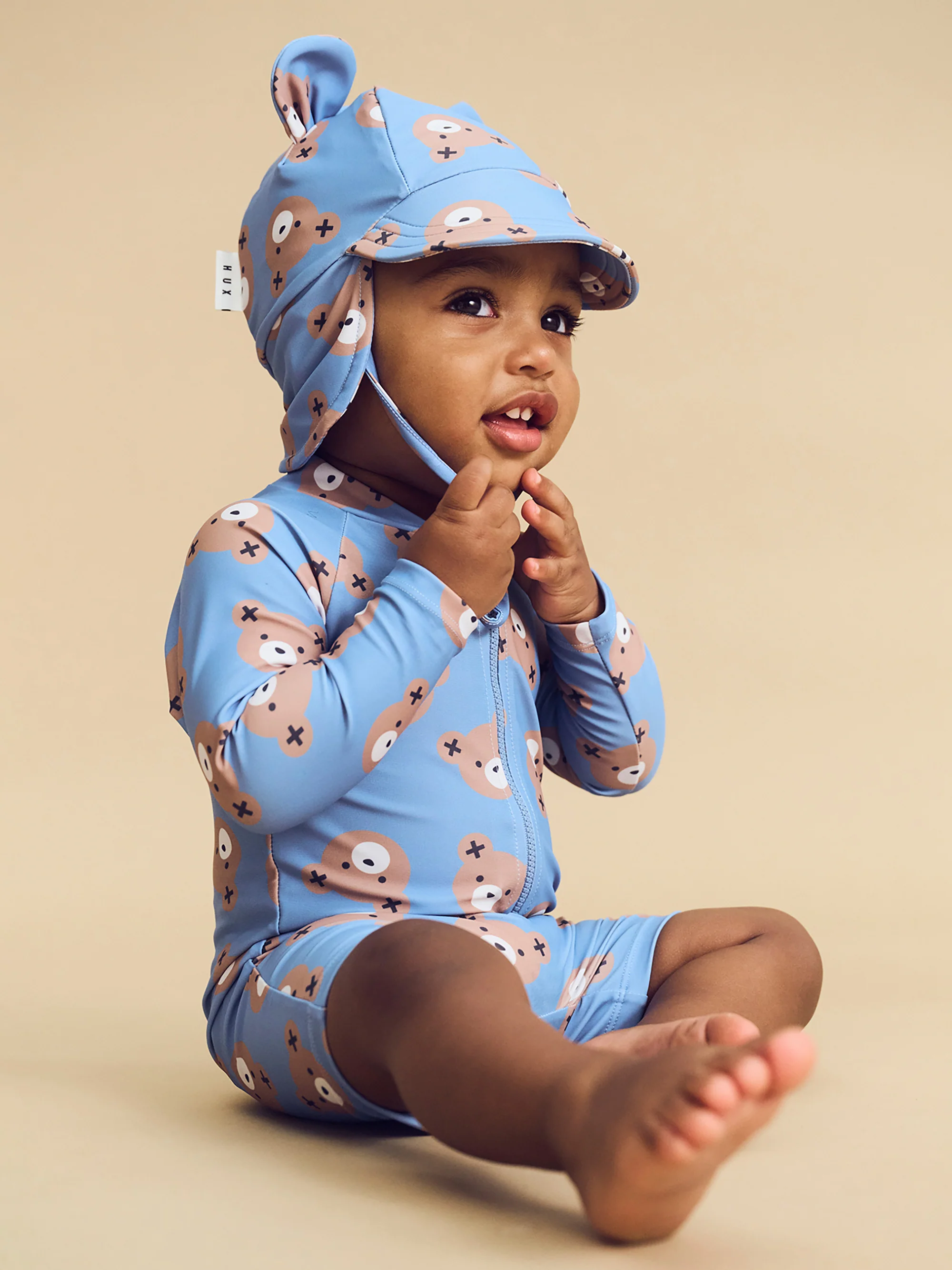 Huxbear Swim Shortie - Cornflower - Image 3