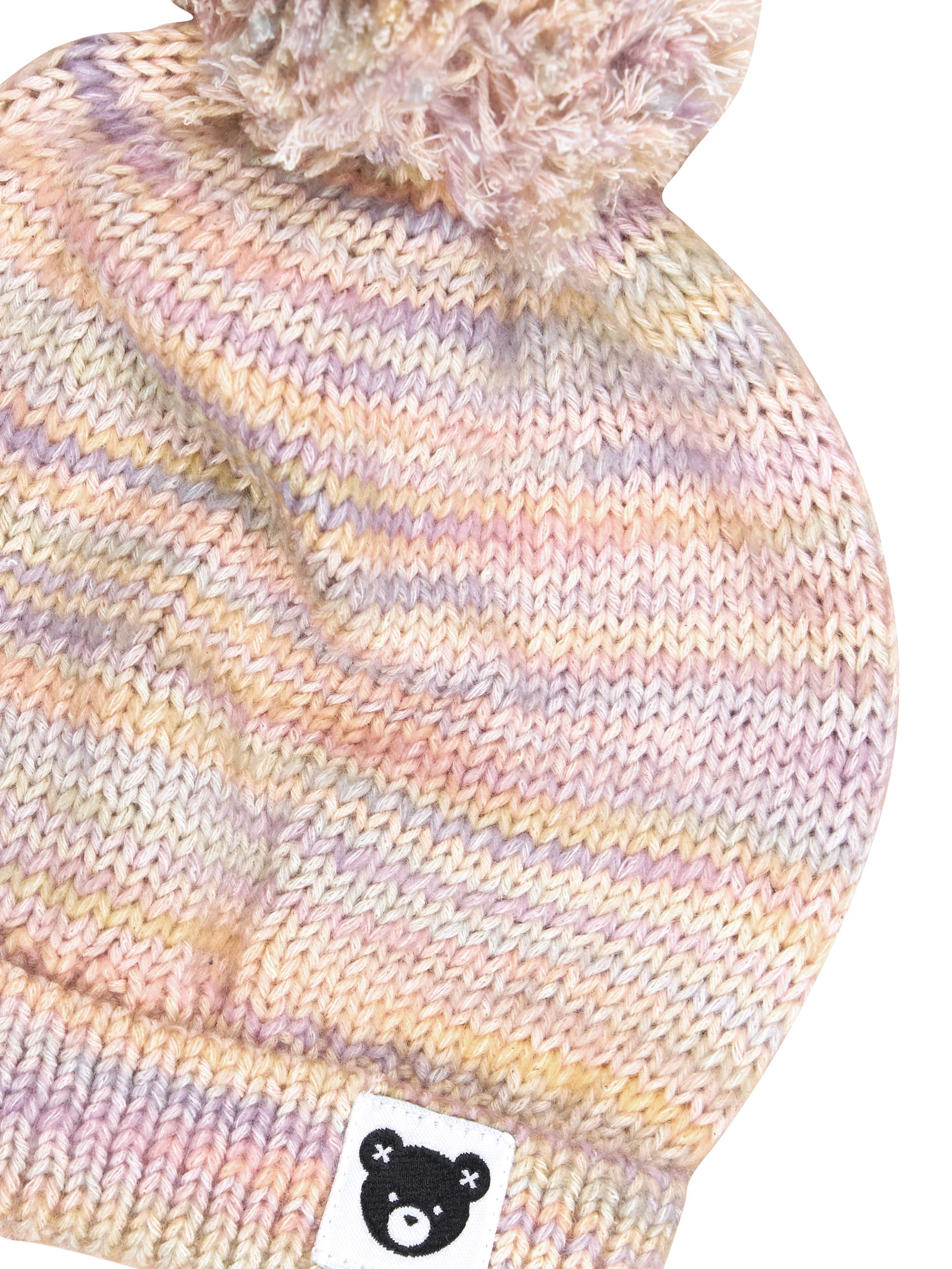 Knit Beanie - Rainbow - Image 2