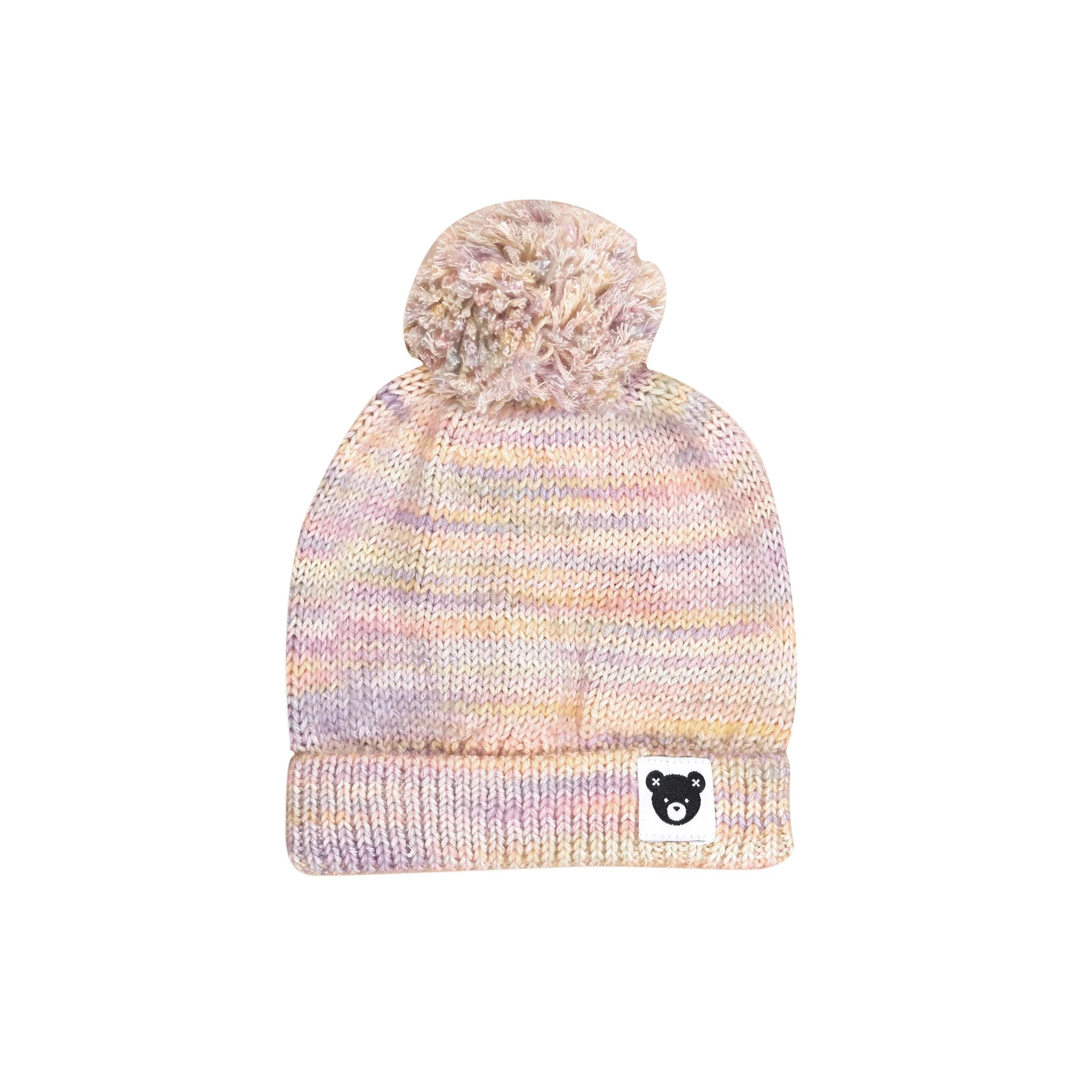 Knit Beanie - Rainbow - Image 3