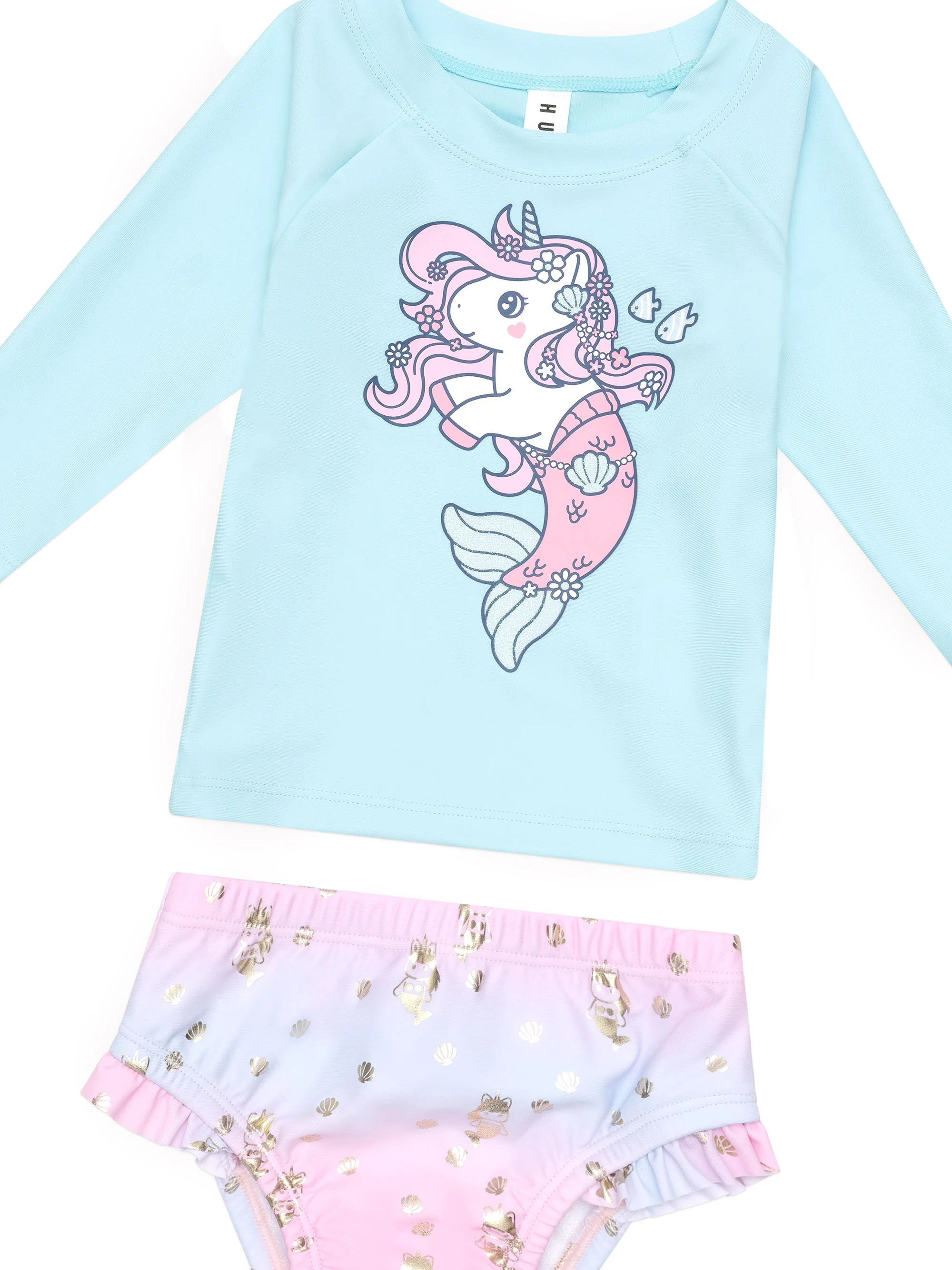 Mercorn Shell Swim Set - Iced Aqua/Multi - Image 5