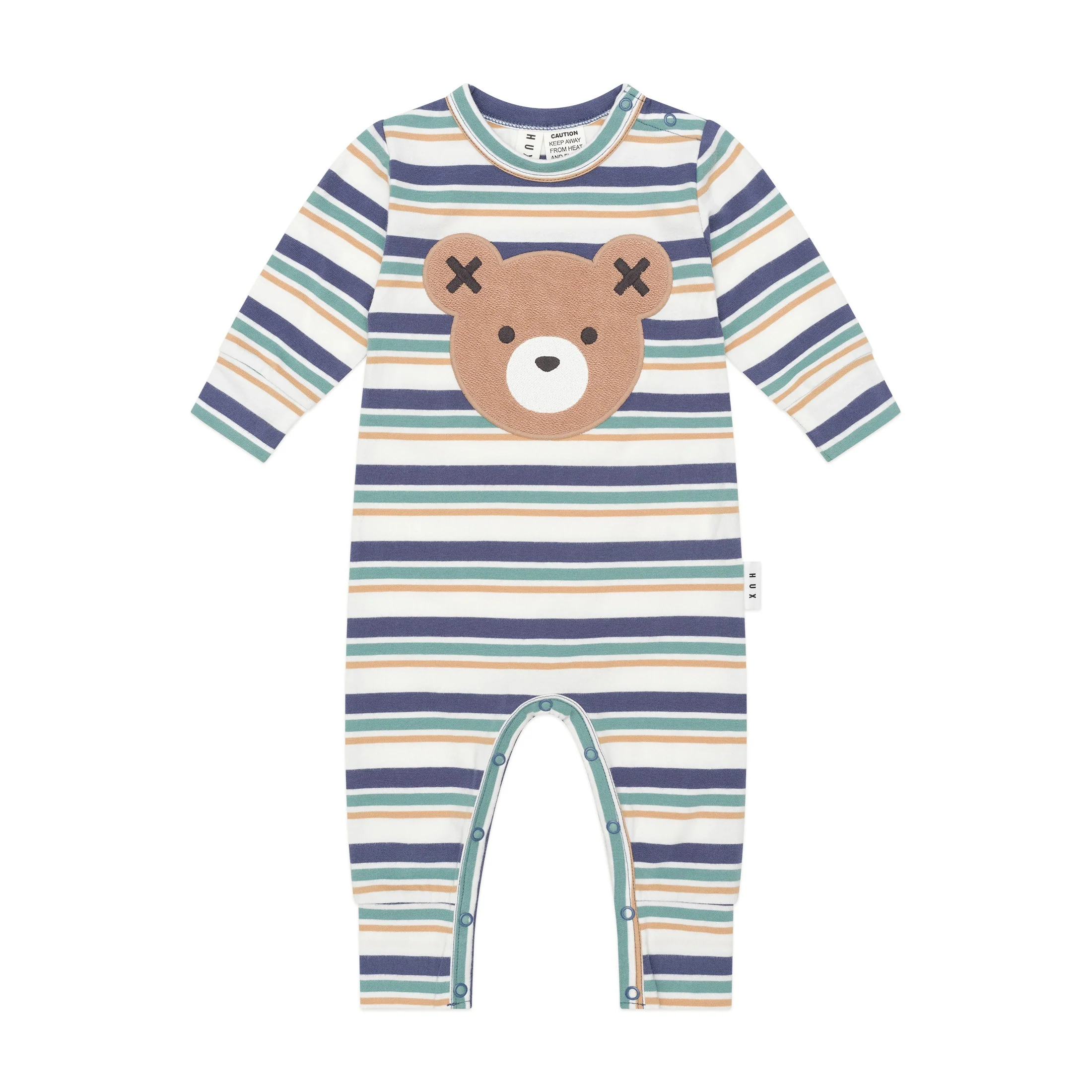 Huxbaby Multi Stripe Hux Romper