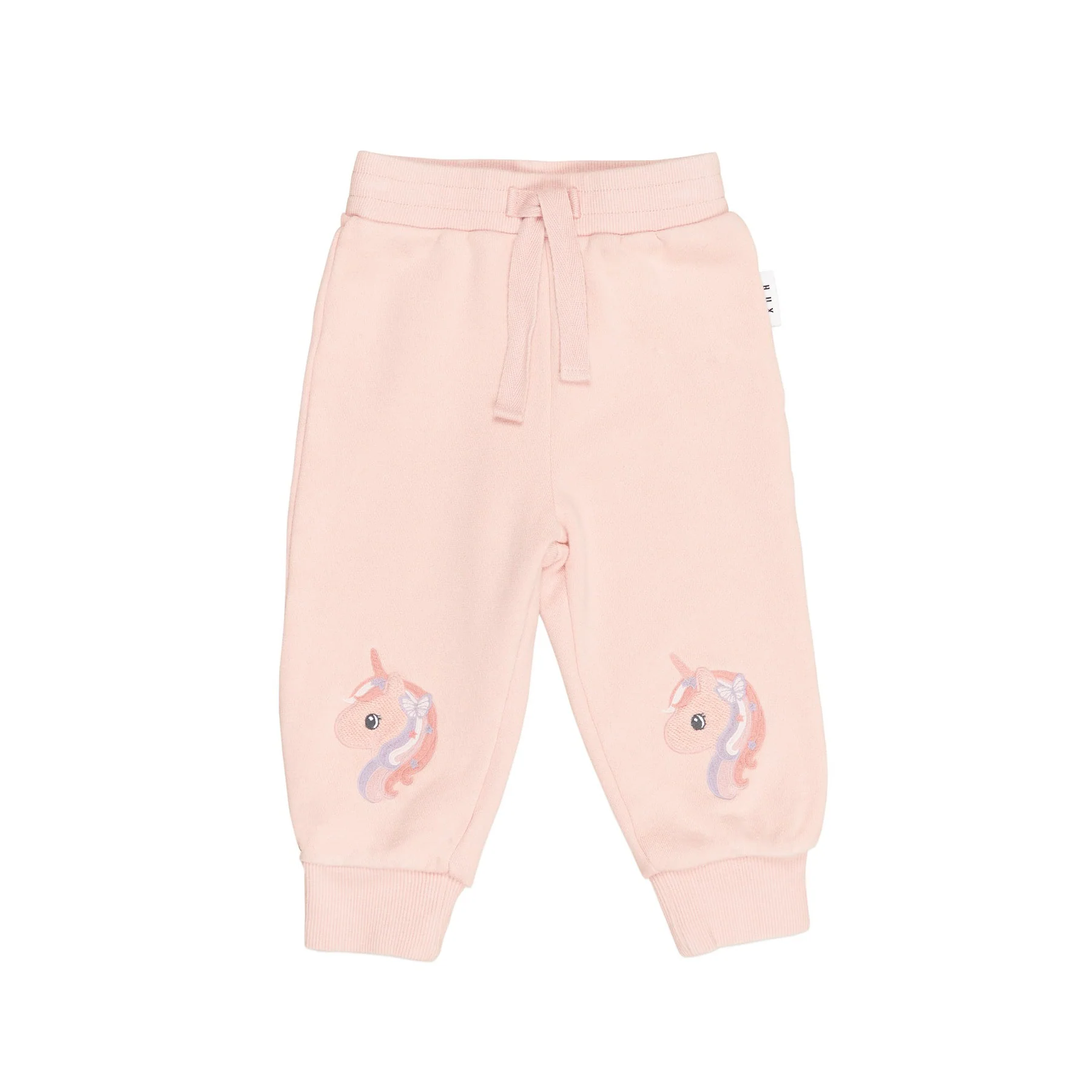 Mystic Unicorn Retro Track Pant - Washed Rosebud