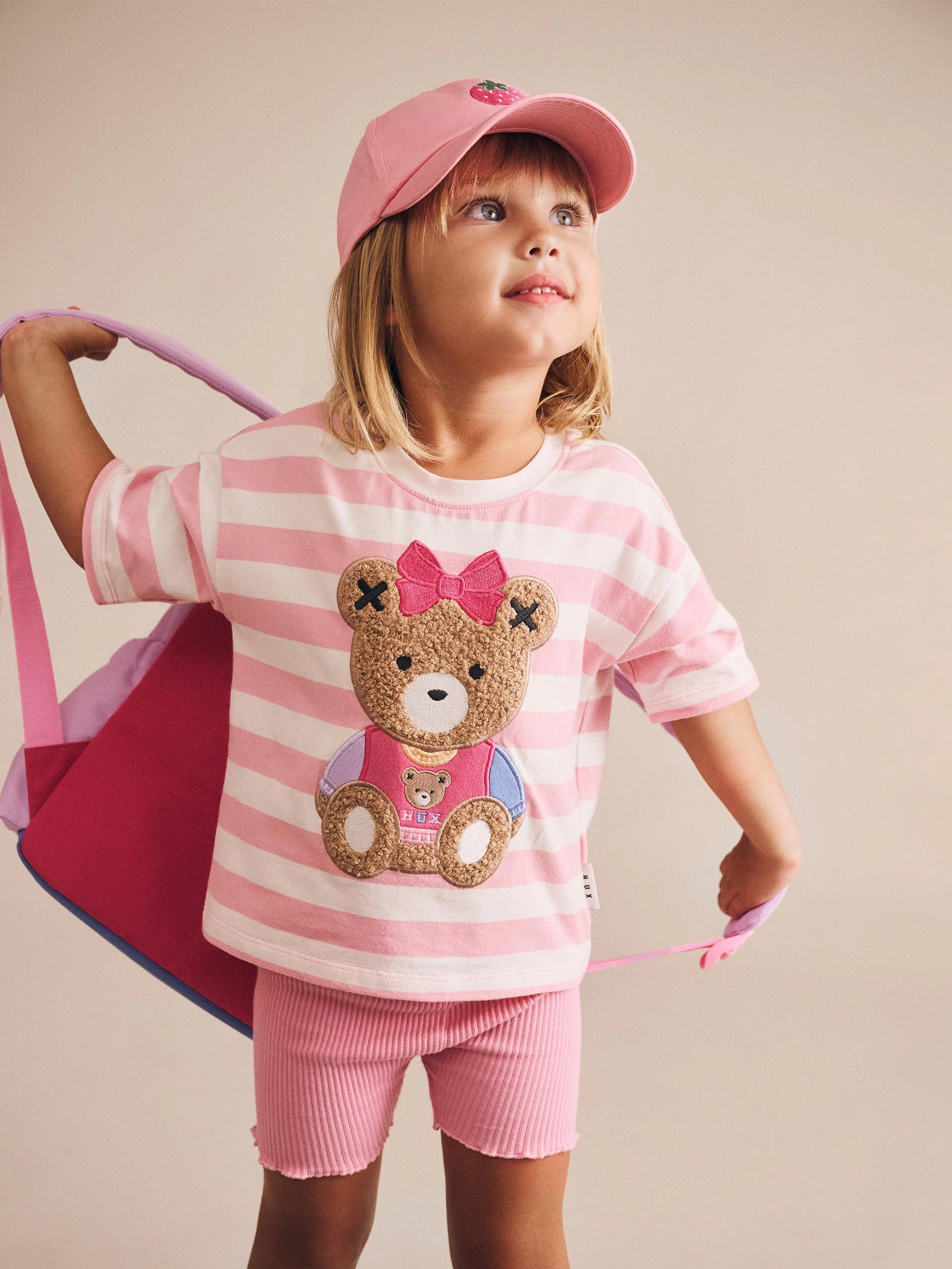 Pink Rib Bike Shortie - Image 4