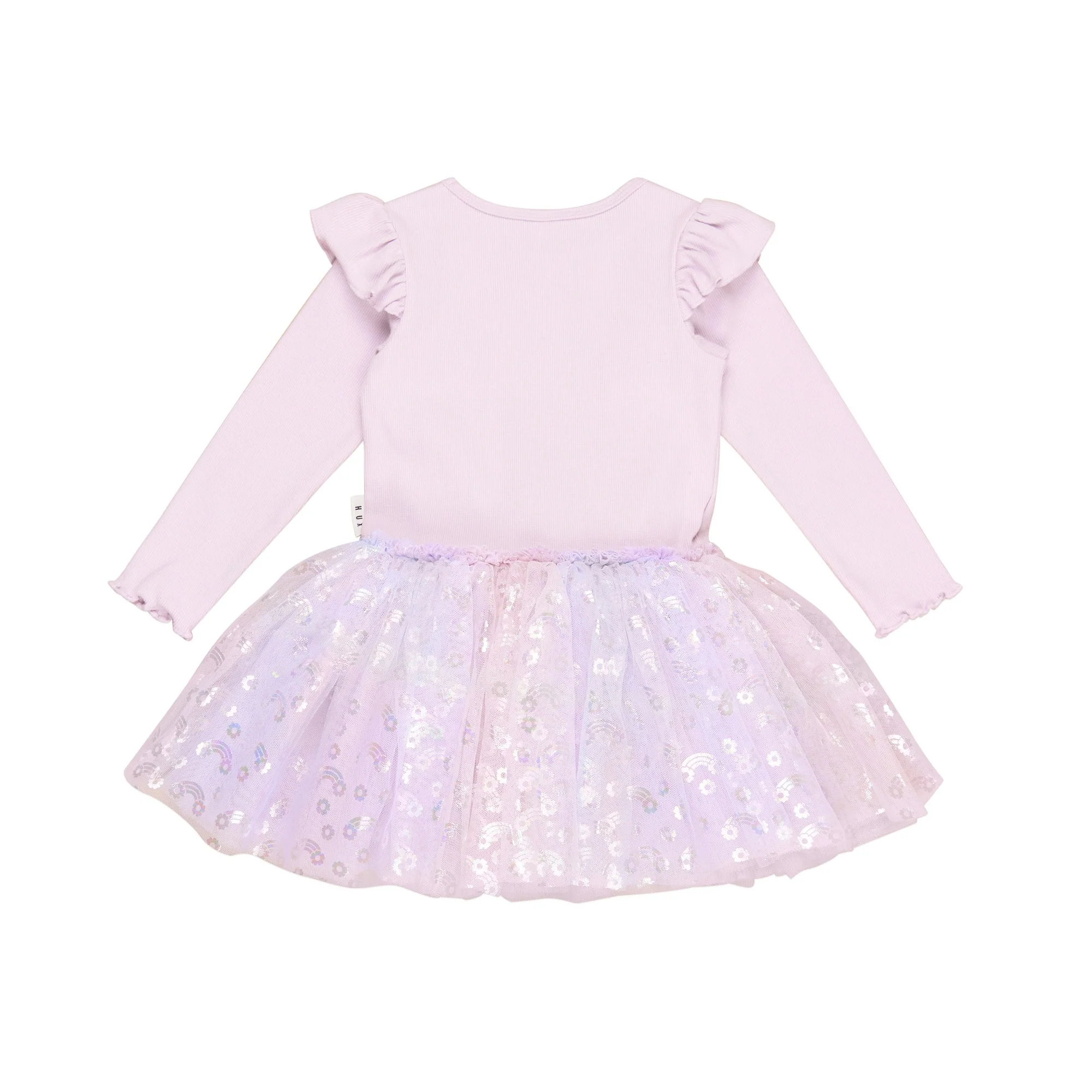Rainbow Rib Ballet Dress - Bright Orchid - Image 4