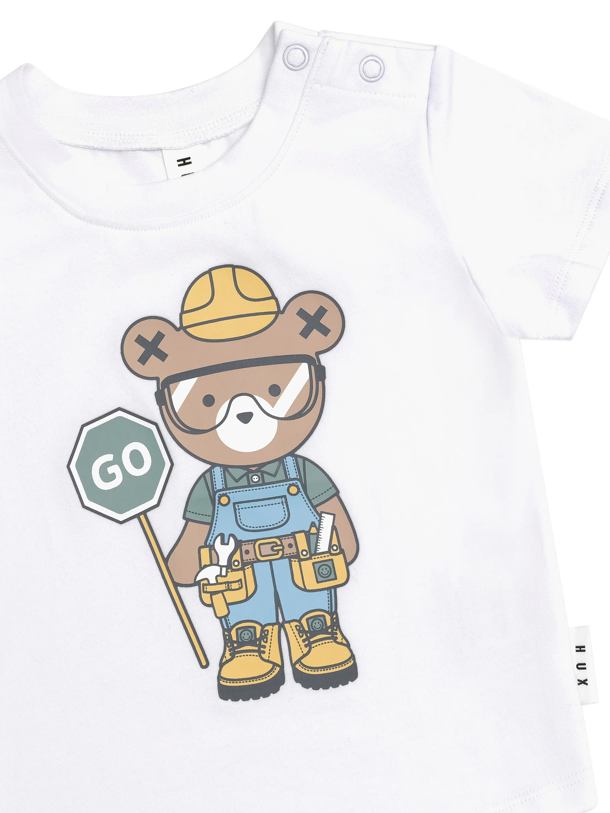 Roadworks Hux T-Shirt - White - Image 5