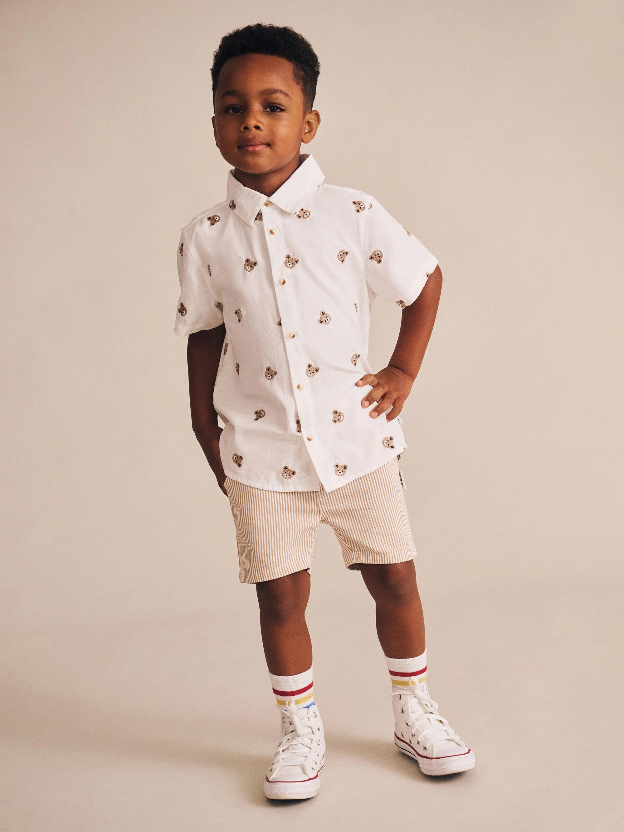 Sandbox Stripe Chino Shorts - Image 2